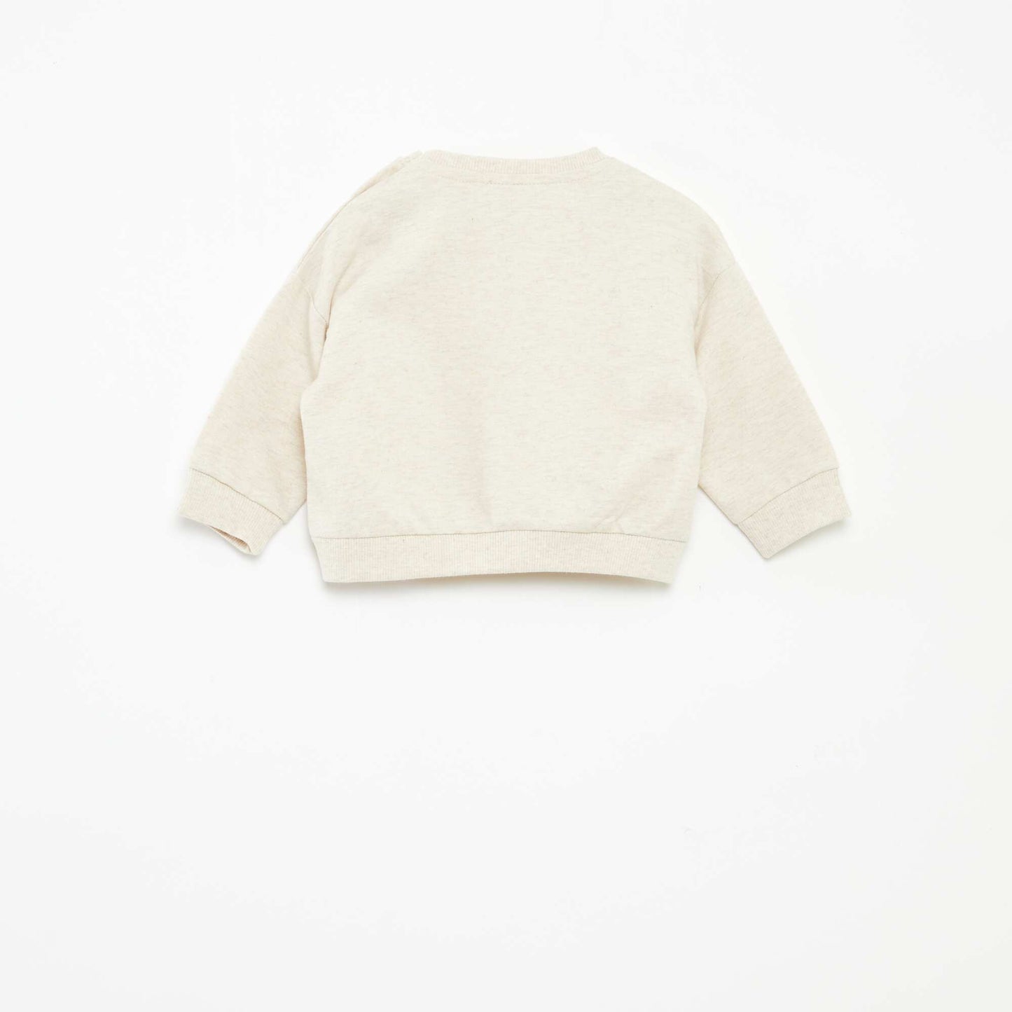 Unbrushed sweatshirt BEIGE