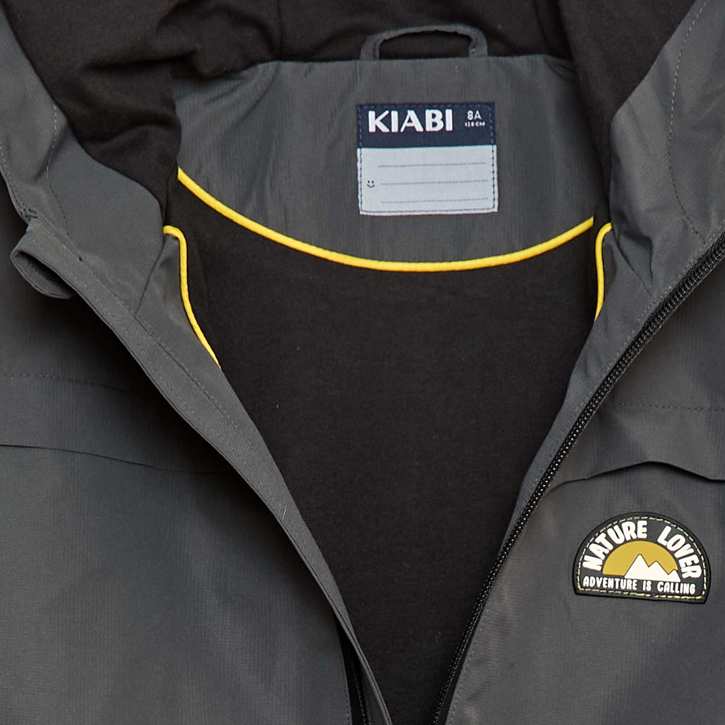 Lightweight Cotton Hooded Parka BLACK