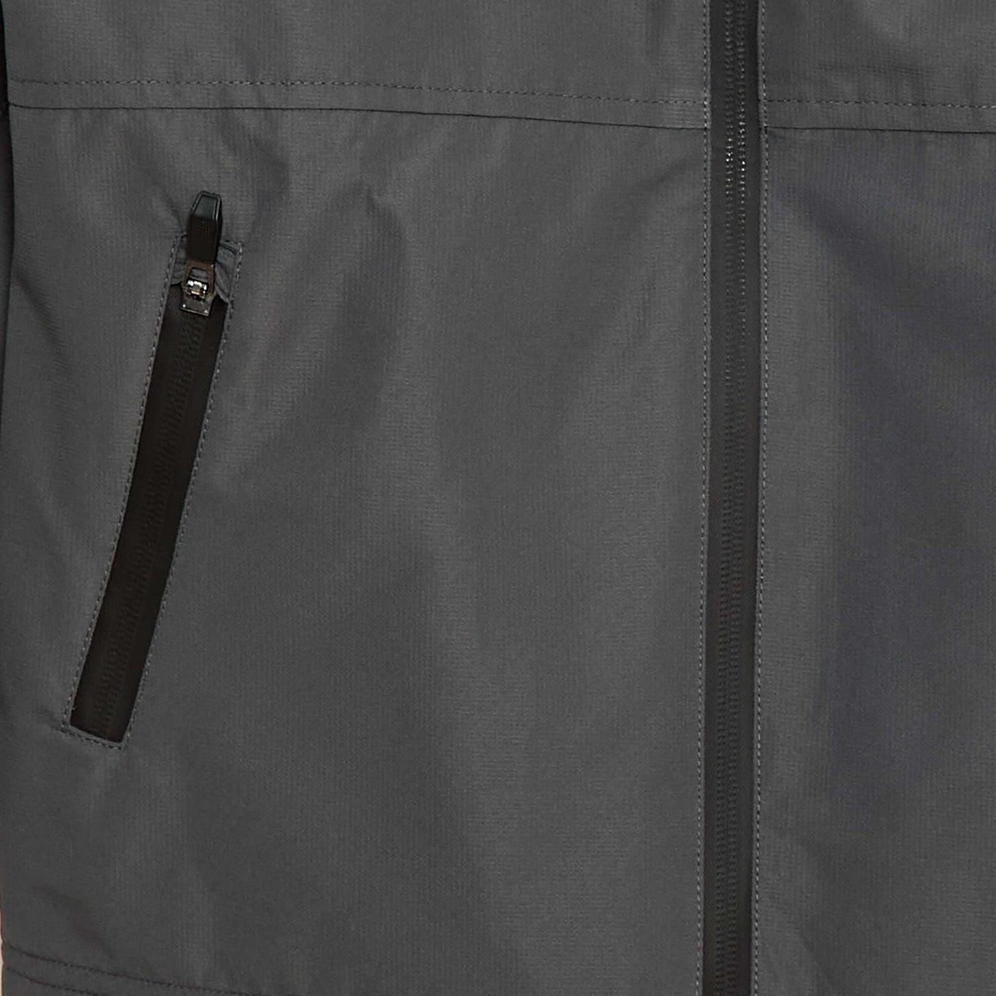 Lightweight Cotton Hooded Parka BLACK
