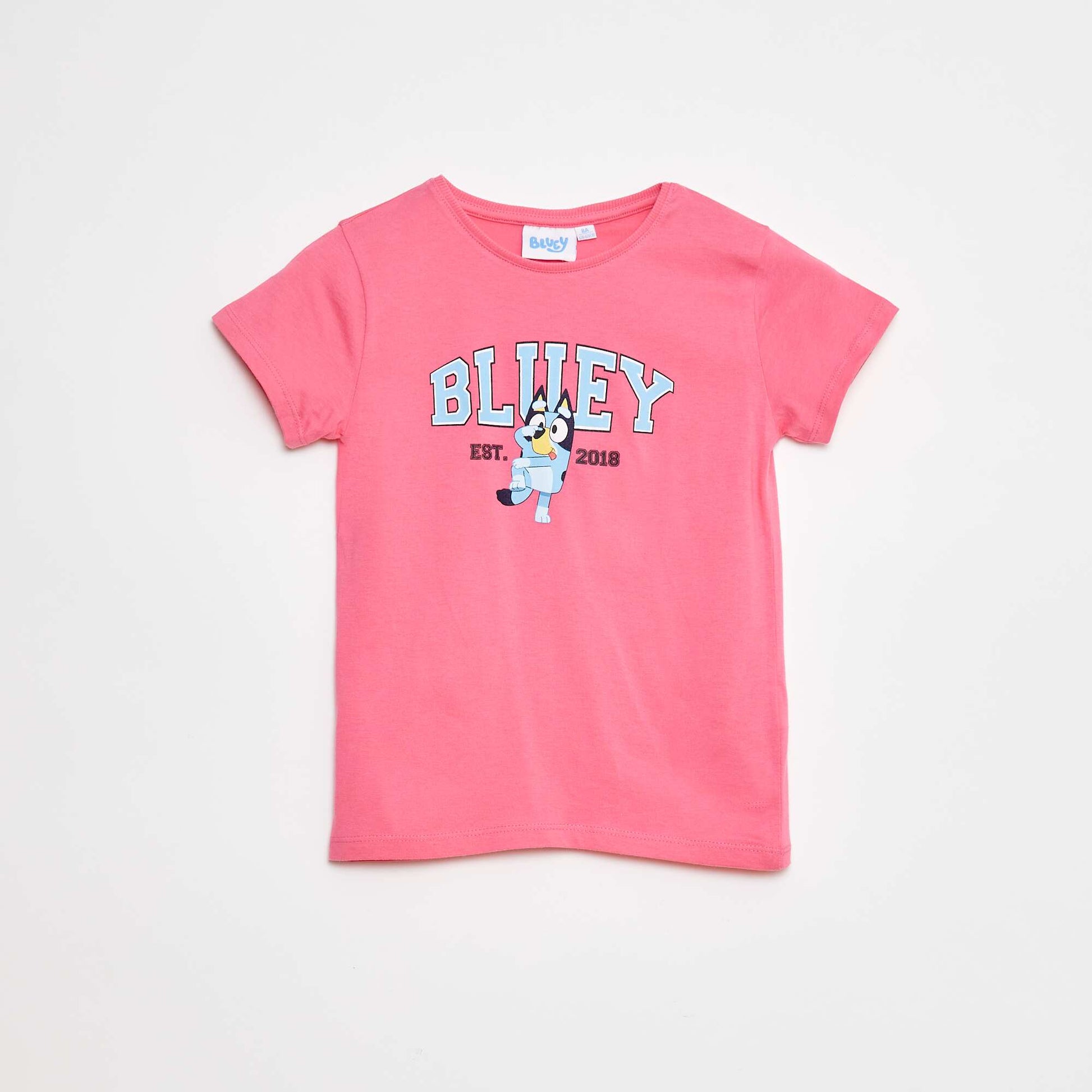 Bluey short-sleeved T-shirt PINK