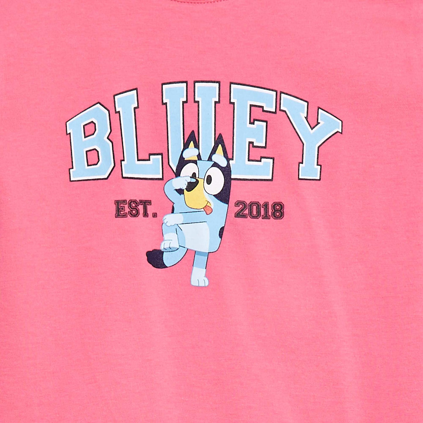 Bluey short-sleeved T-shirt PINK