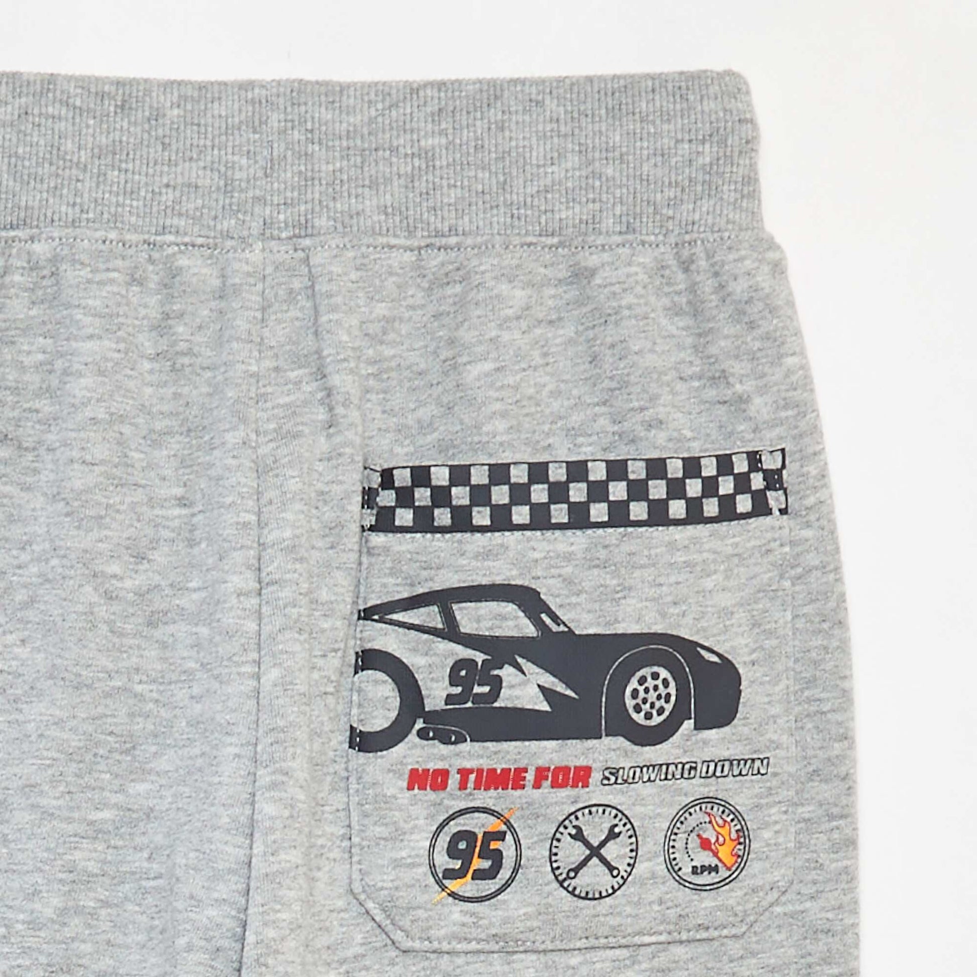 'Disney' 'Cars' shorts with elasticated waist GREY