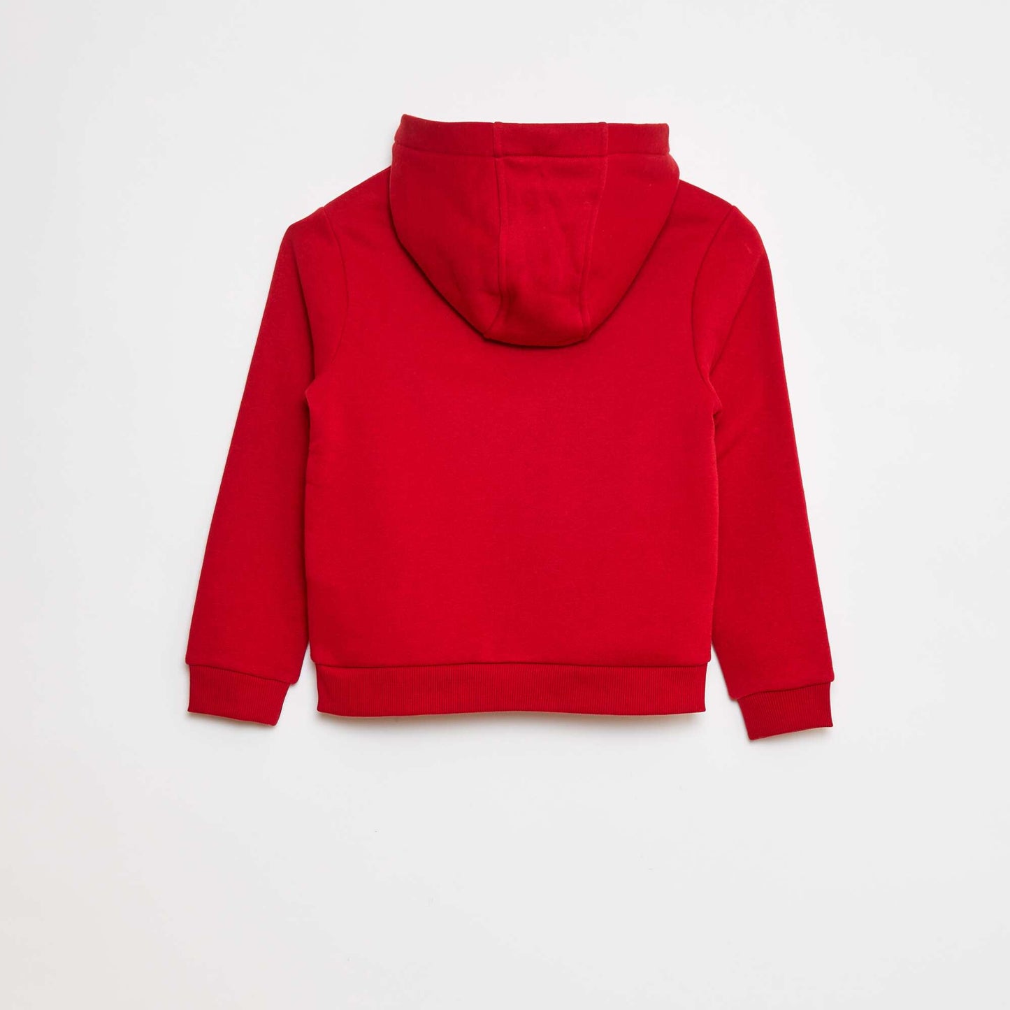 Sweatshirt fabric hoodie RED