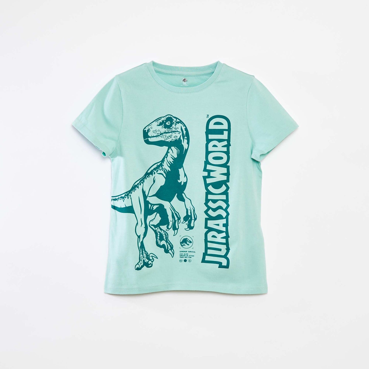 Short-sleeved 'Jurassic World' T-shirt GREEN