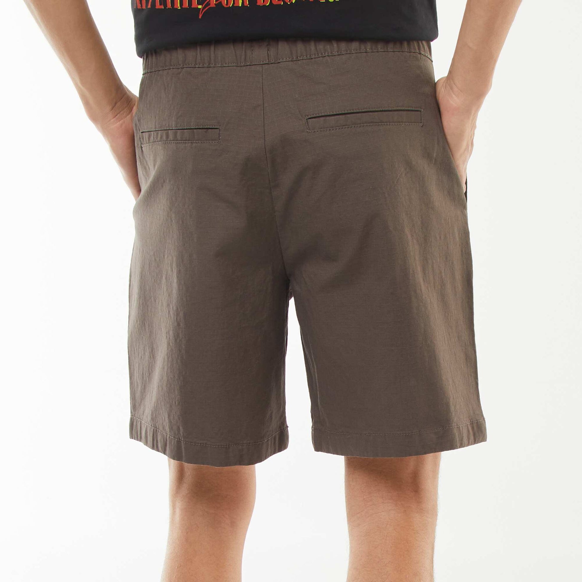 Modular 2-in-1 trousers - Shorts KHAKI