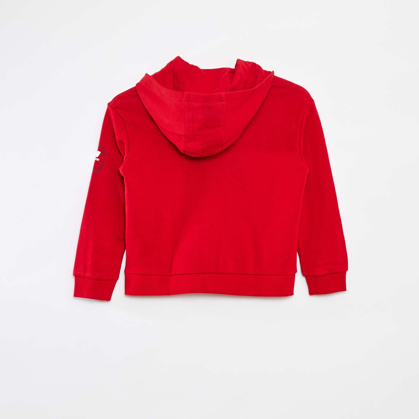 Loose-fit hoodie RED