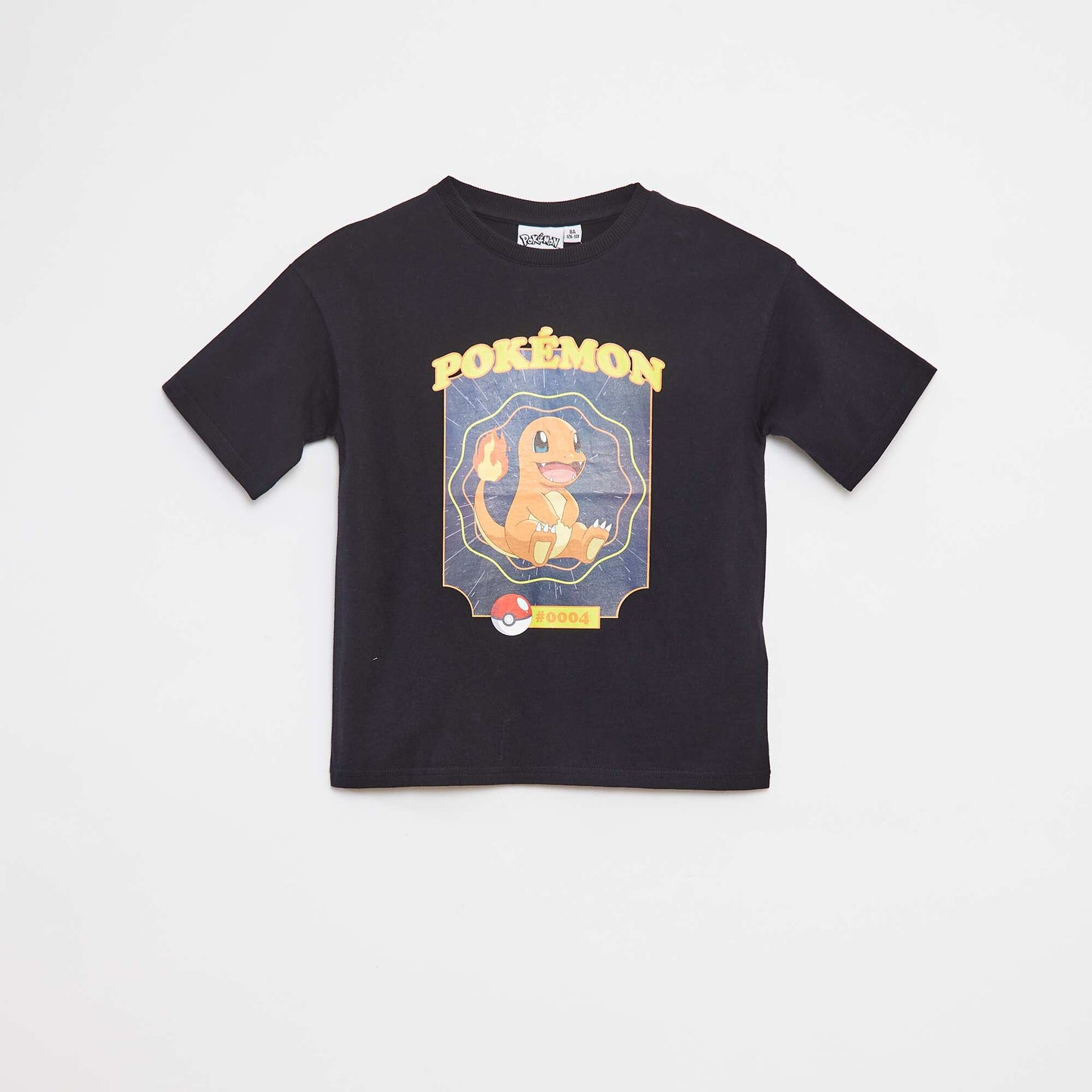 'Charmander' short-sleeved T-shirt BLACK
