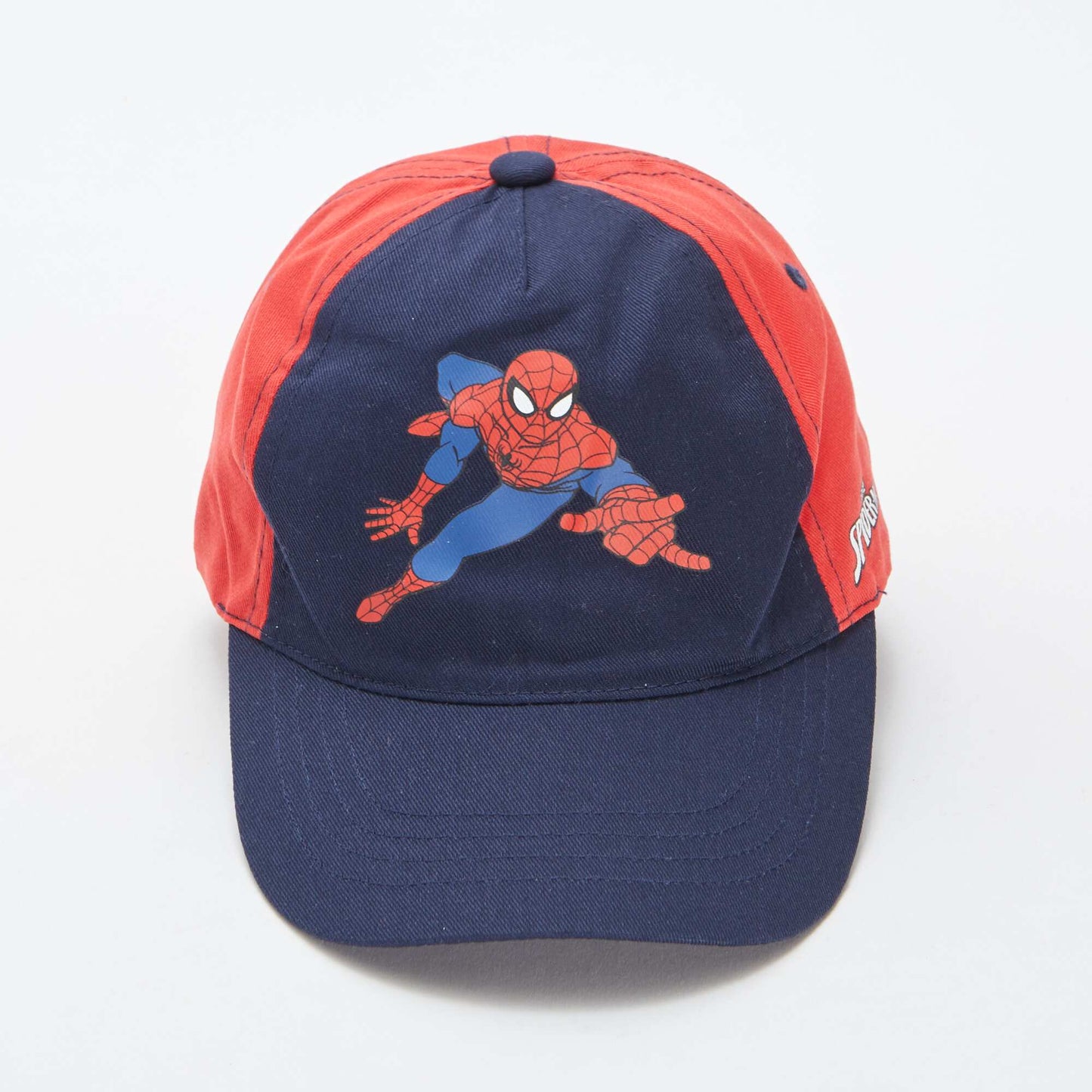 'Spiderman' print cap BLUE