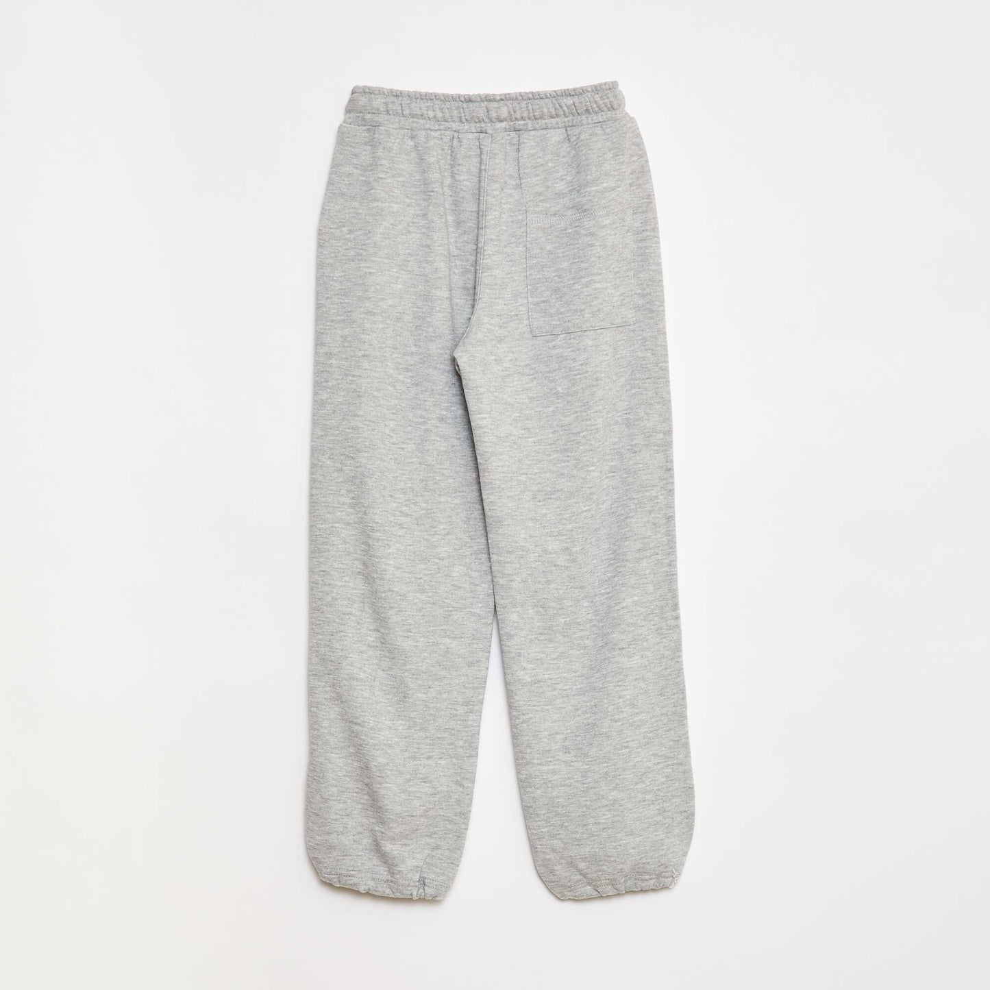 French terry joggers with contrasting trim BLUE