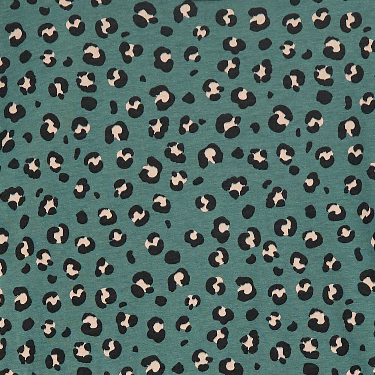 Cotton Patterned Dress GREEN