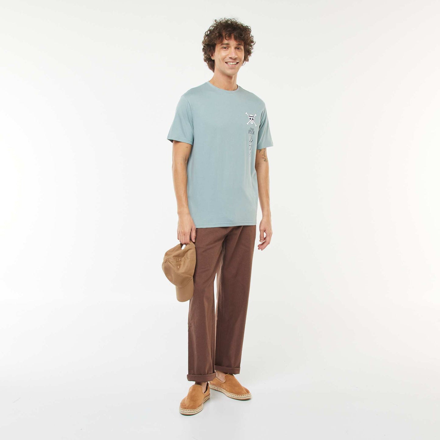 One Piece short-sleeved T-shirt BLUE