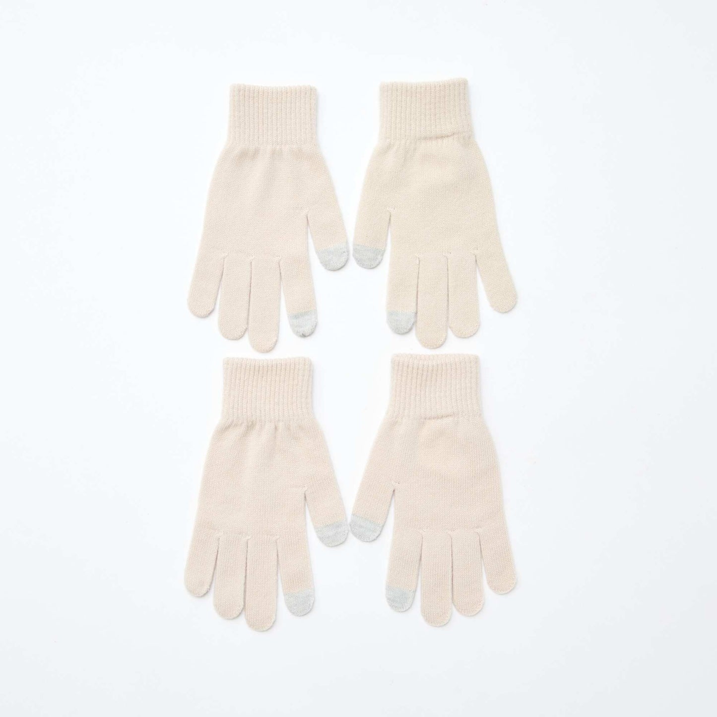 2-Pack Gloves BEIGE