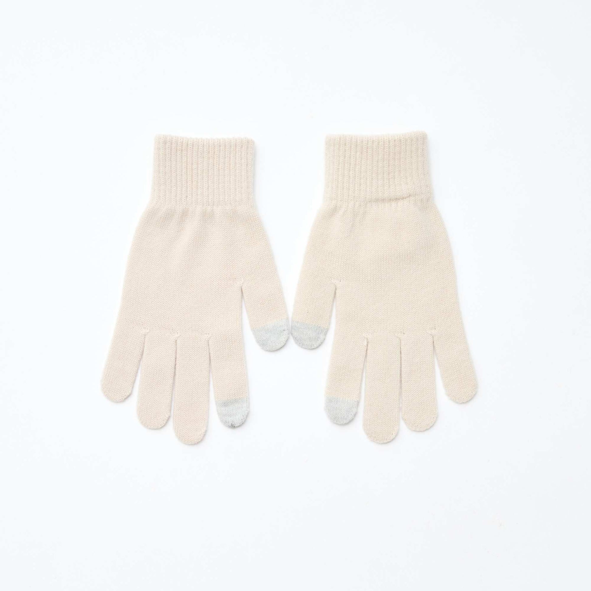 2-Pack Gloves BEIGE
