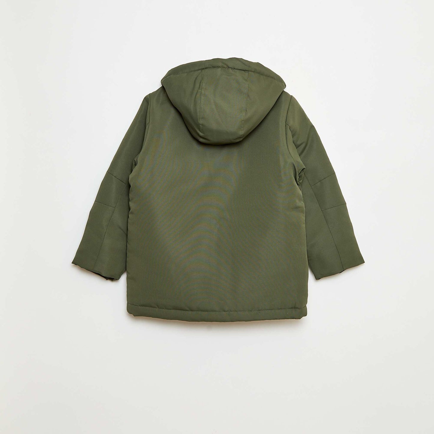 Water-Repellent Hooded Parka GREEN