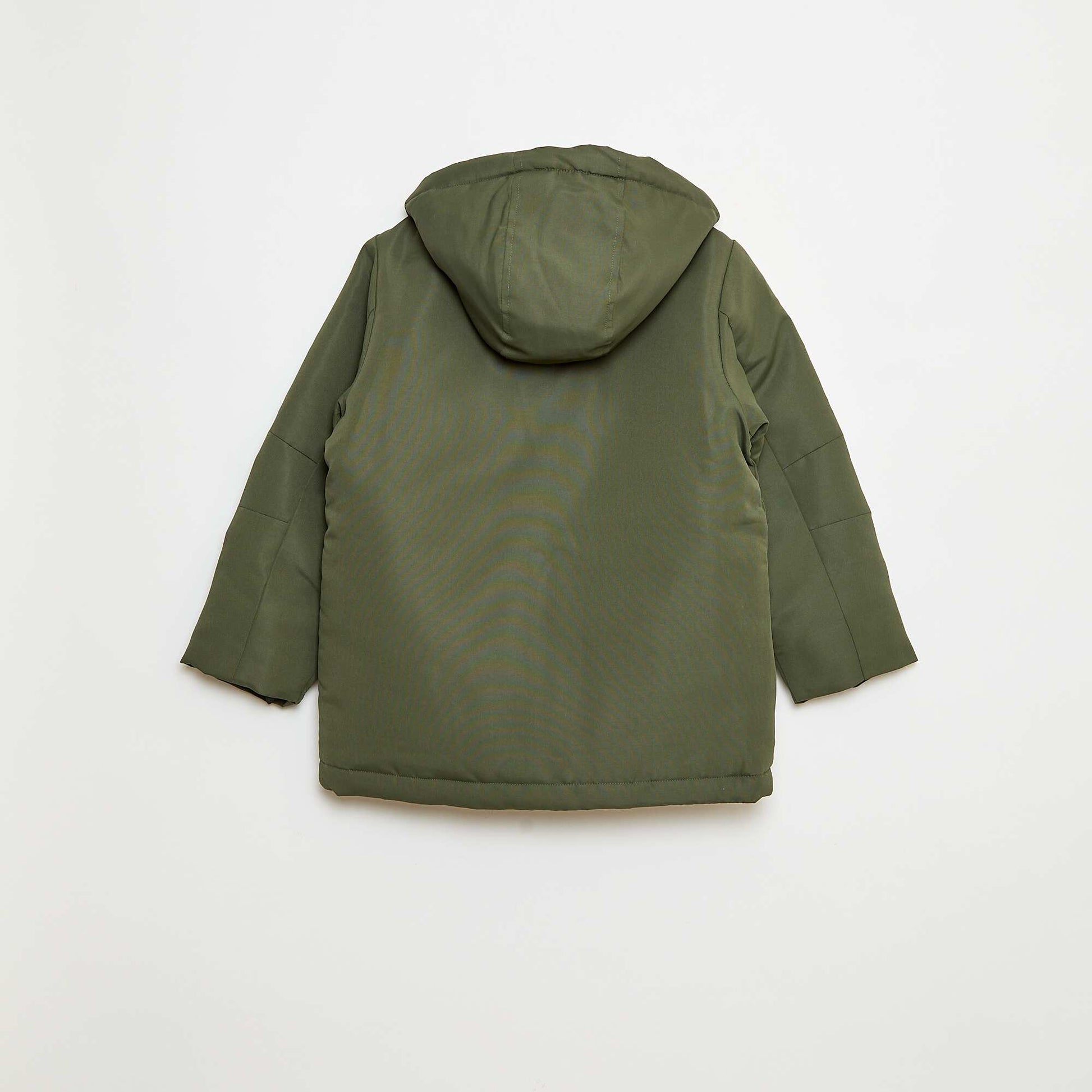 Water-Repellent Hooded Parka GREEN