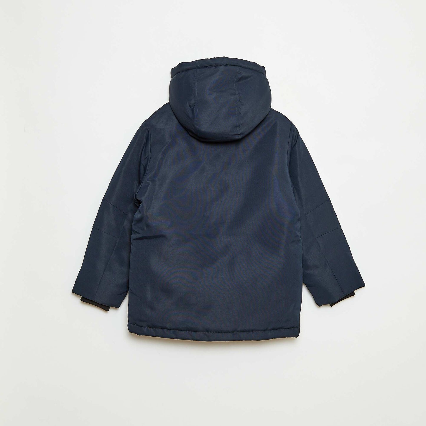 Water-Repellent Hooded Parka BLUE