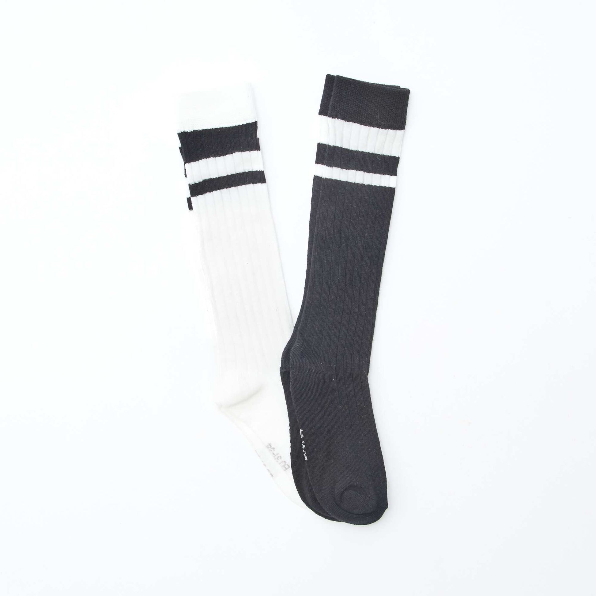 2-Pack Cotton Socks WHITE