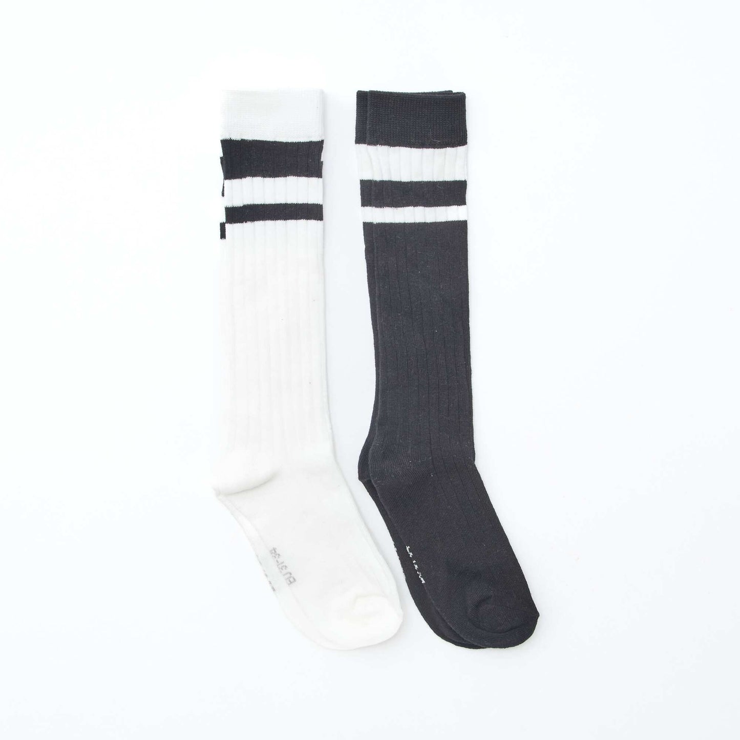 2-Pack Cotton Socks WHITE