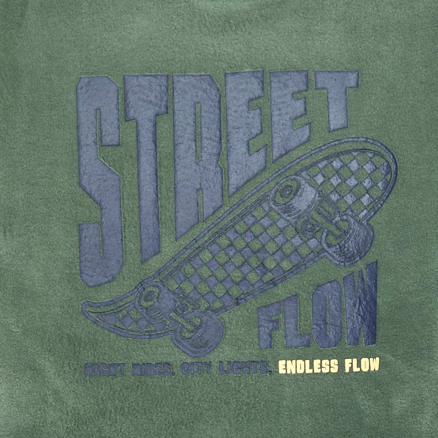 Printed Fleece Pajamas GREEN