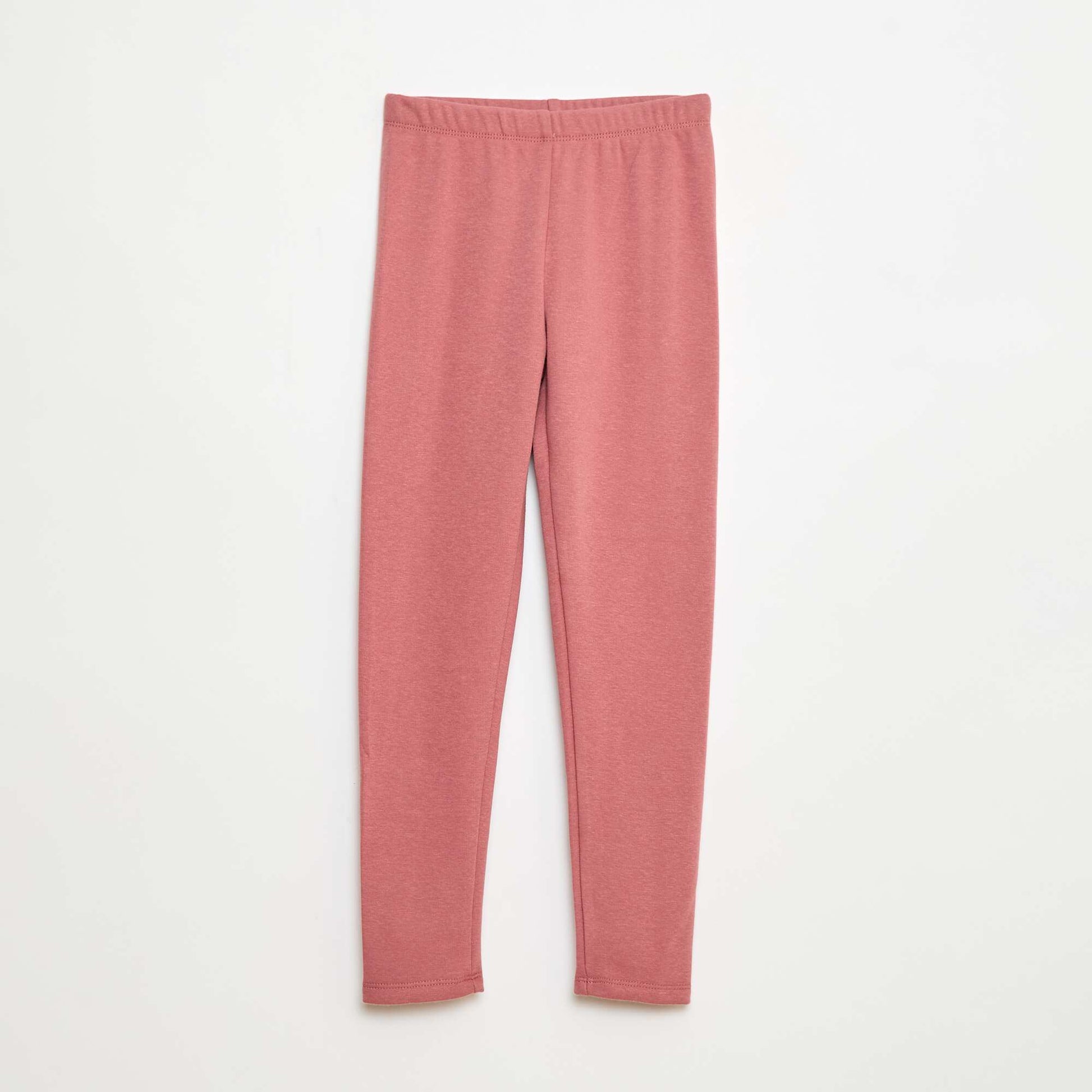 Warm Velvet-Lined Leggings PINK