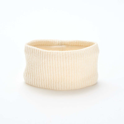 Plain Knit Scarf BEIGE