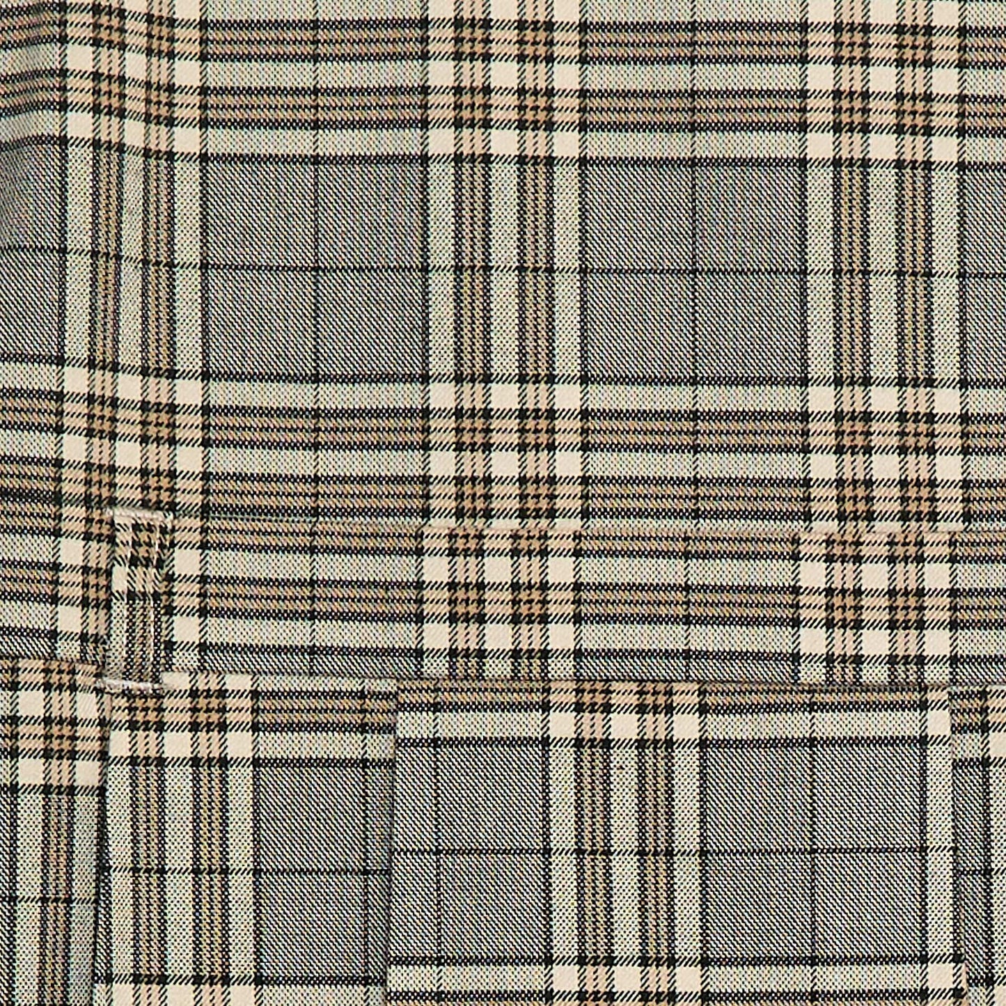 Mid-thigh Checkered Dress GREY