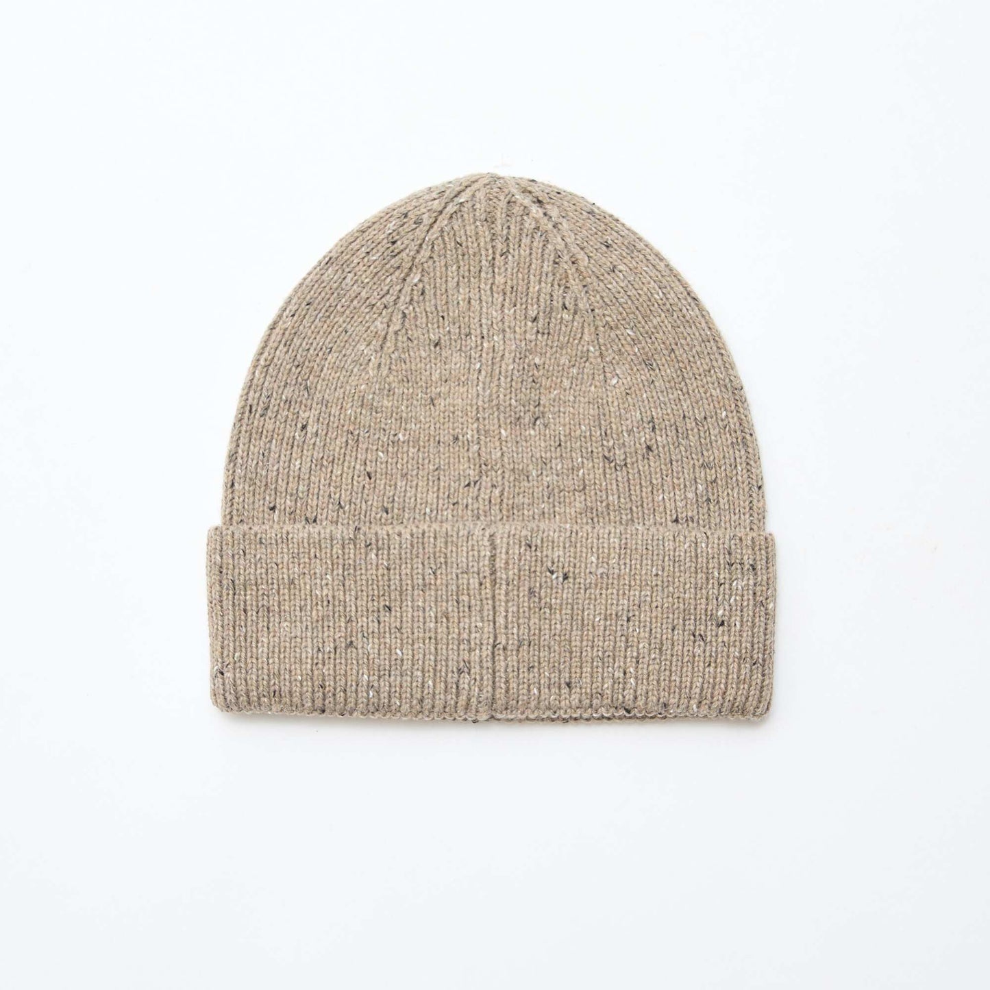 Fancy Knit Beanie BEIGE