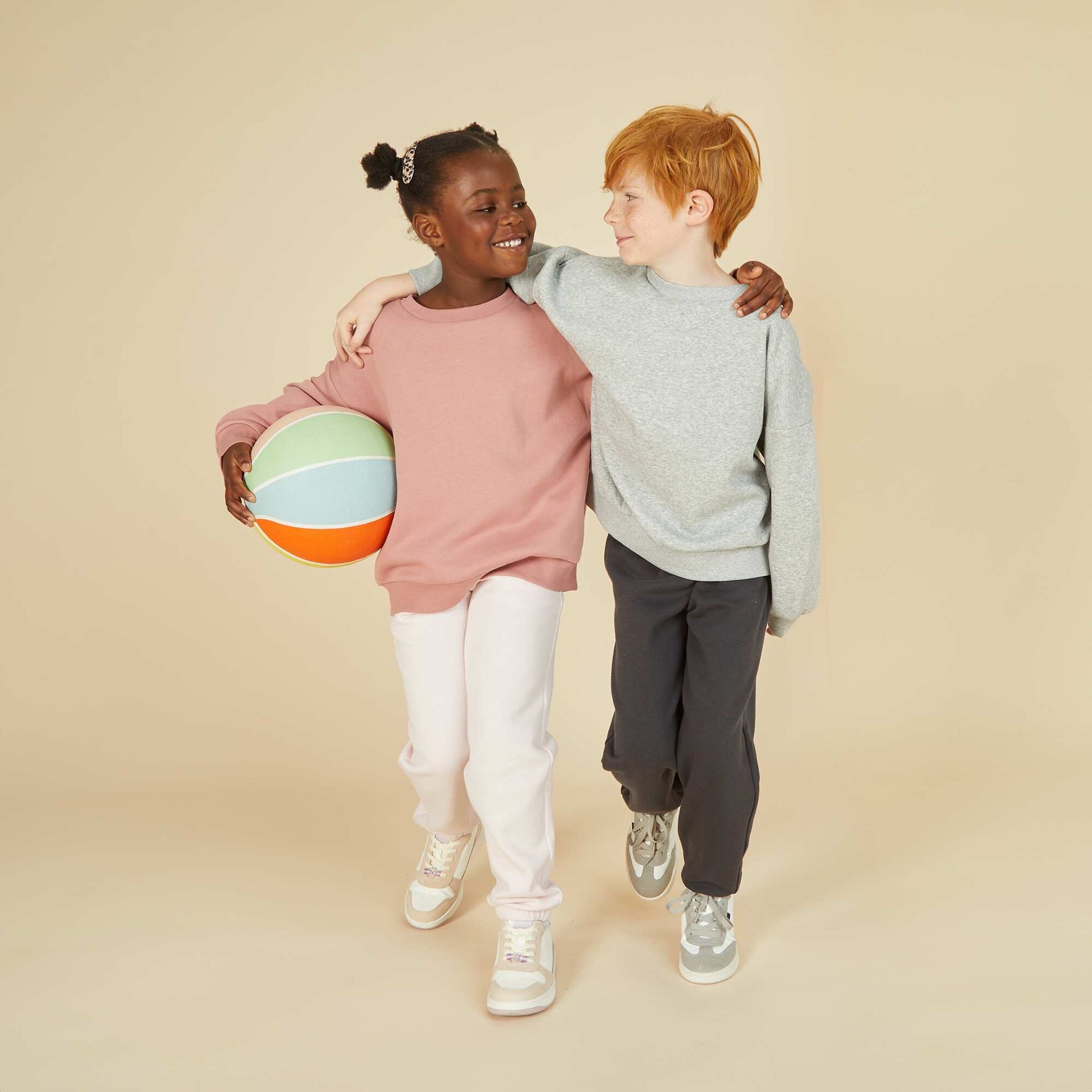 Set of 2 plain sweatshirts GREY