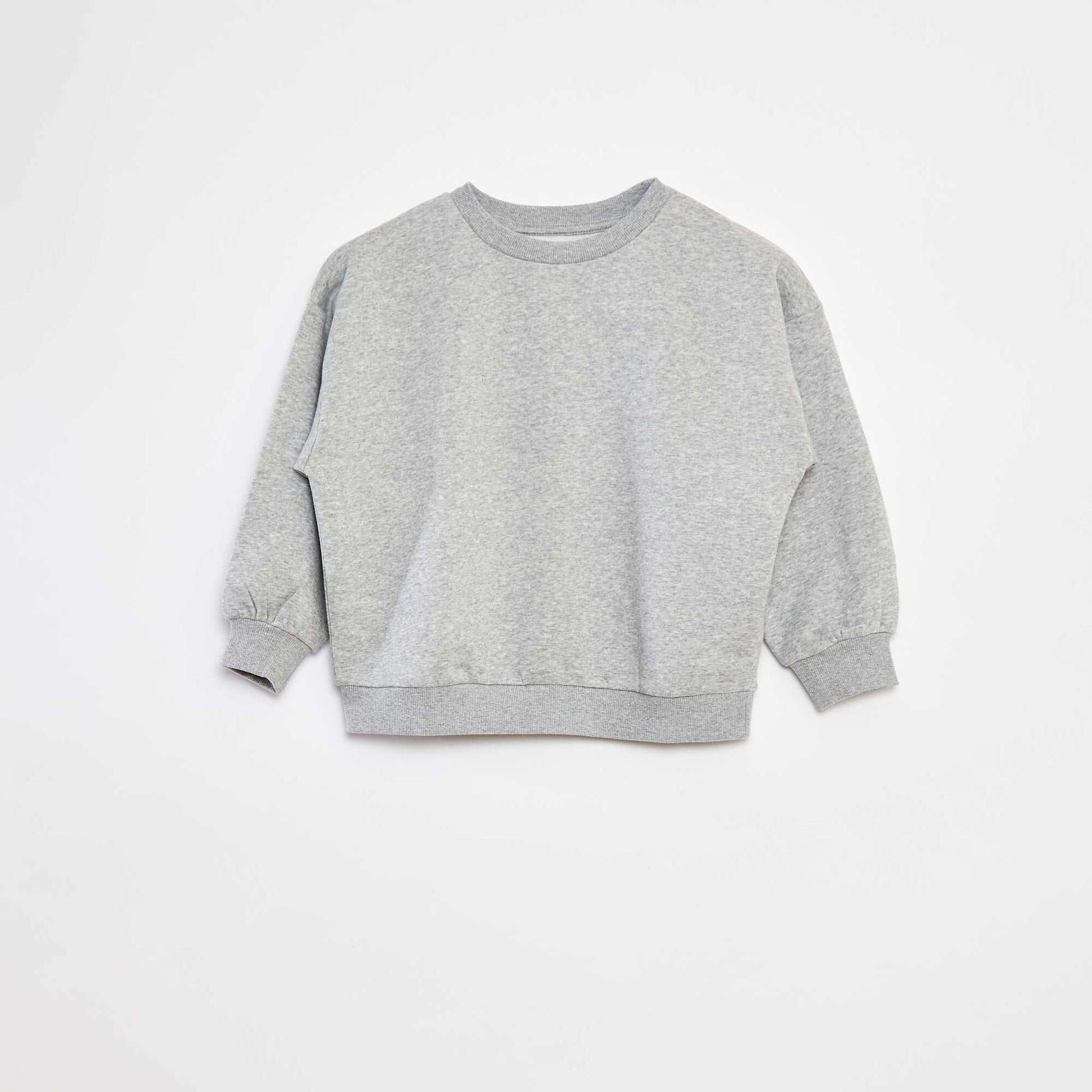 Set of 2 plain sweatshirts GREY
