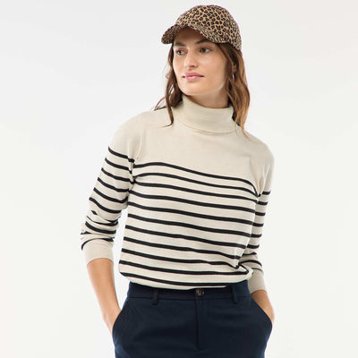 Plain Roll Neck Jumper BEIGE