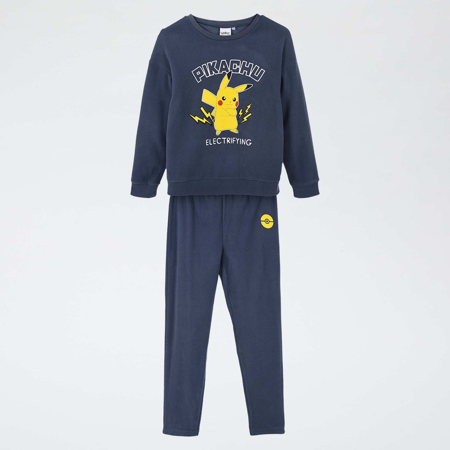Pokémon Fleece Long Pyjama Set - 2 Piece BLUE