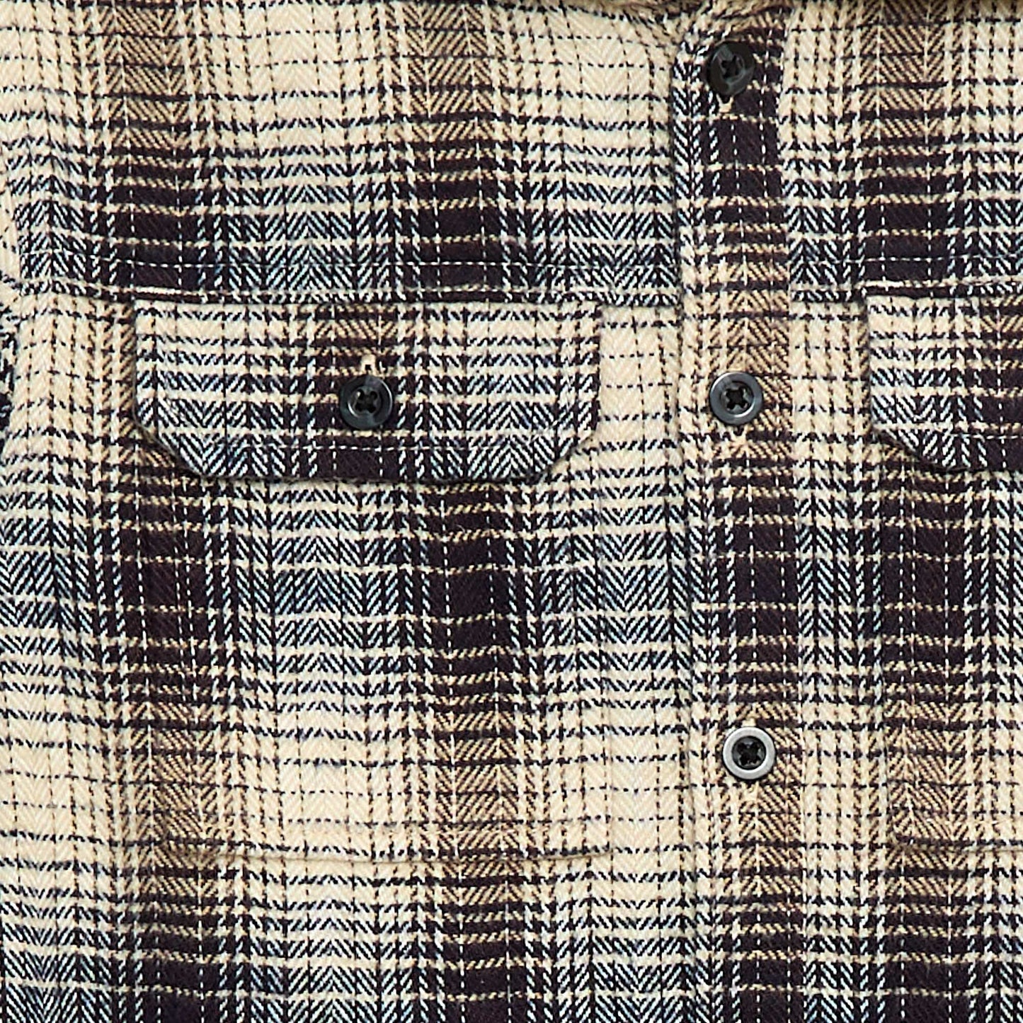 Hooded Checkered Shirt GREY