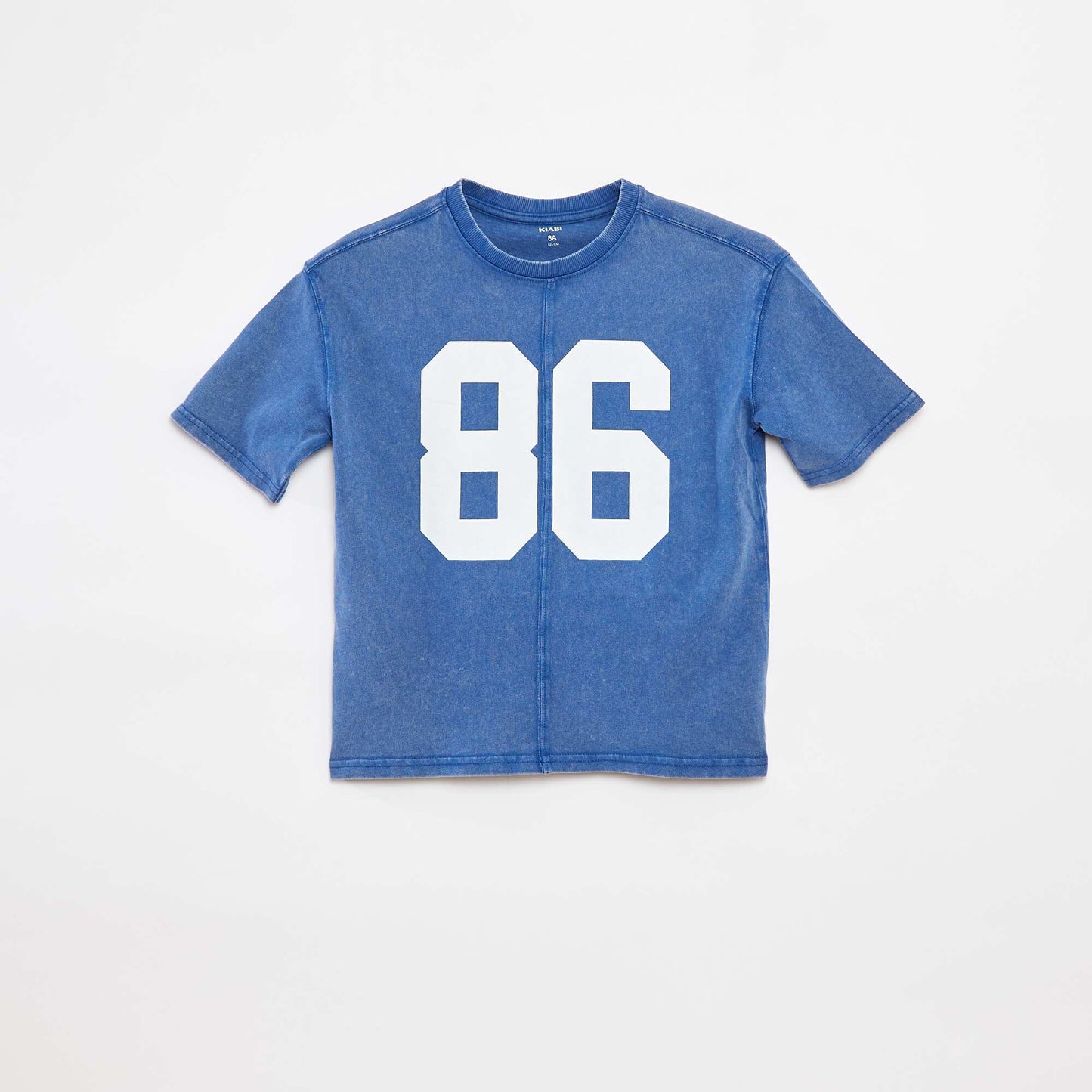 Oversized short-sleeved T-shirt BLUE