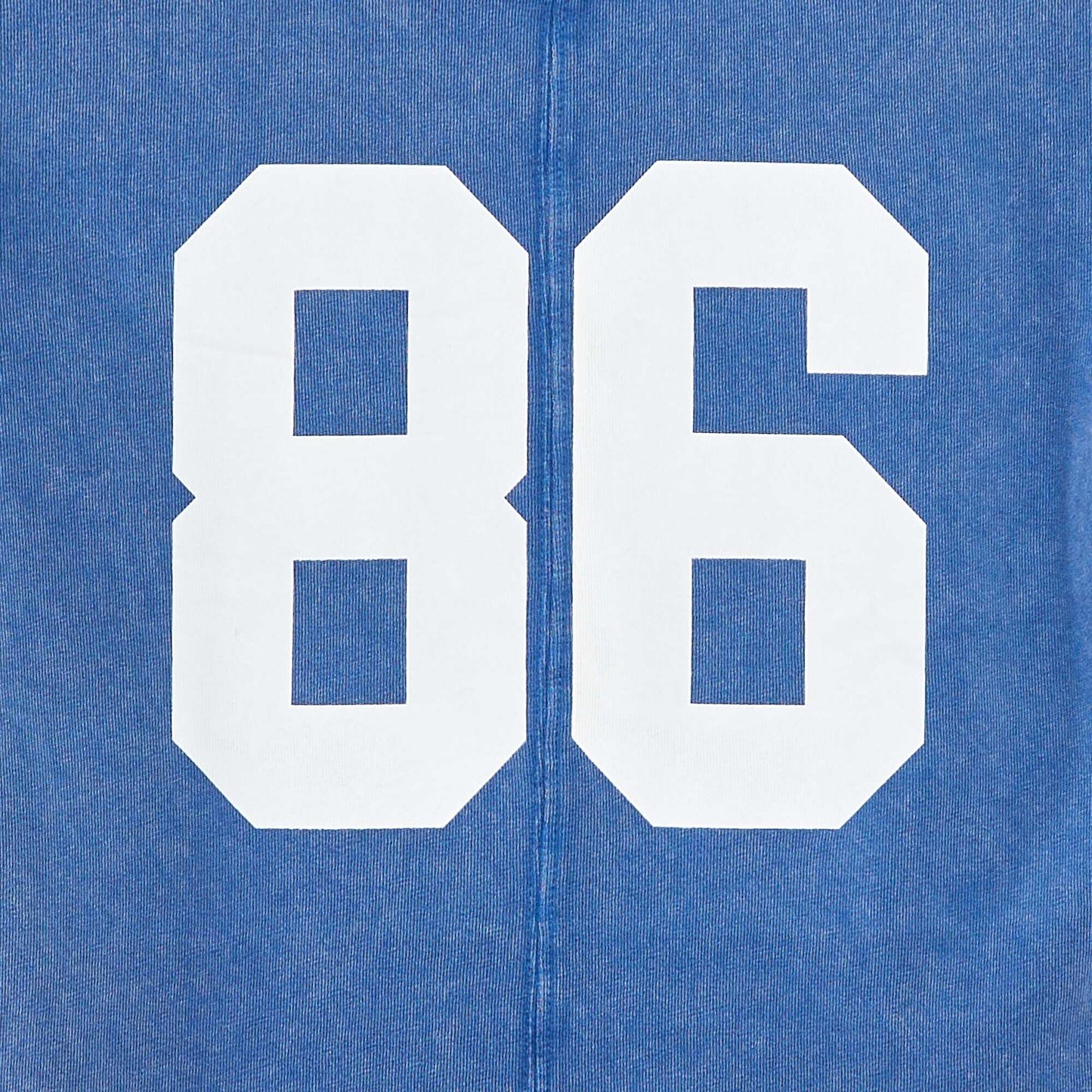 Oversized short-sleeved T-shirt BLUE