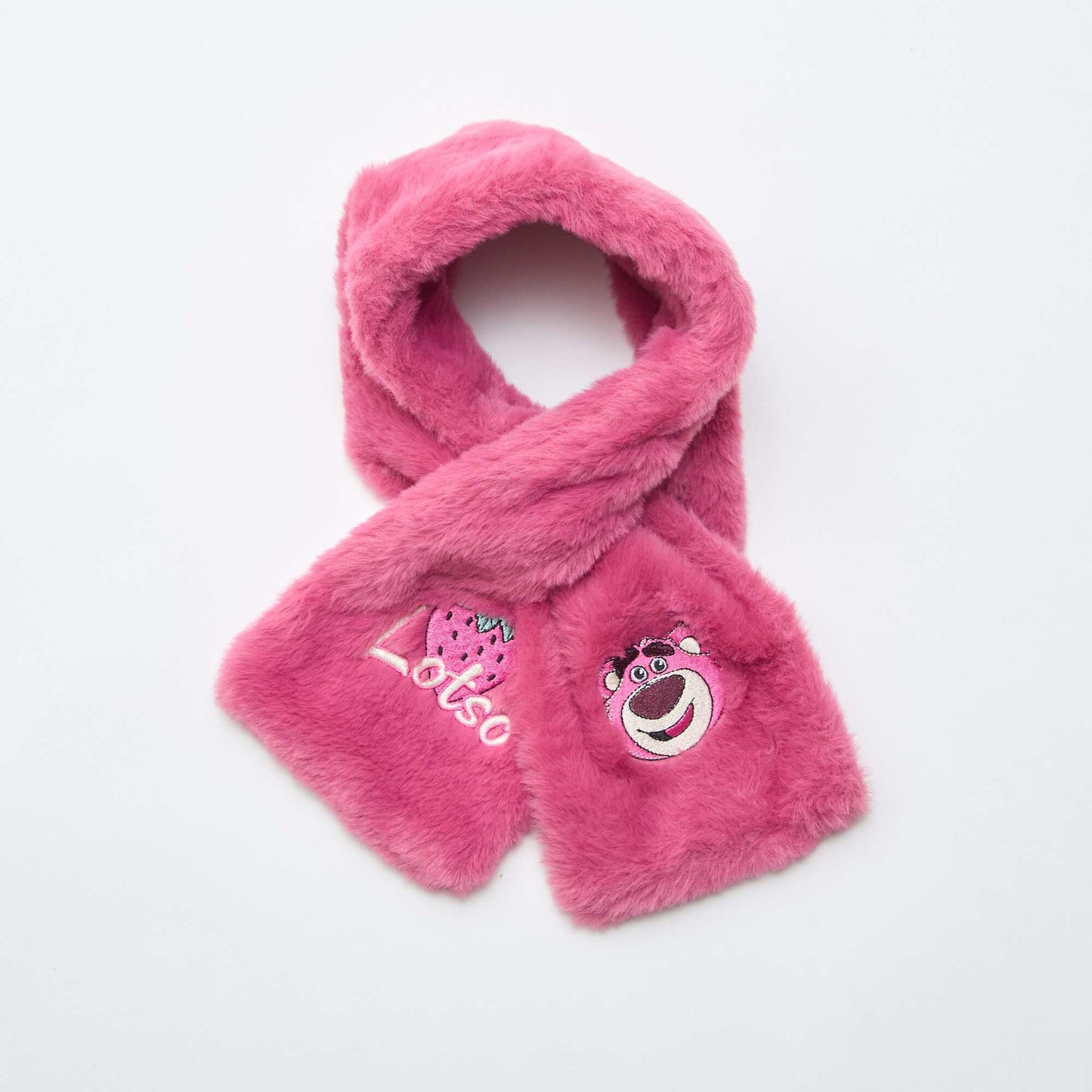 Plush Knit 'Lotso' Scarf 'Toy Story' PINK