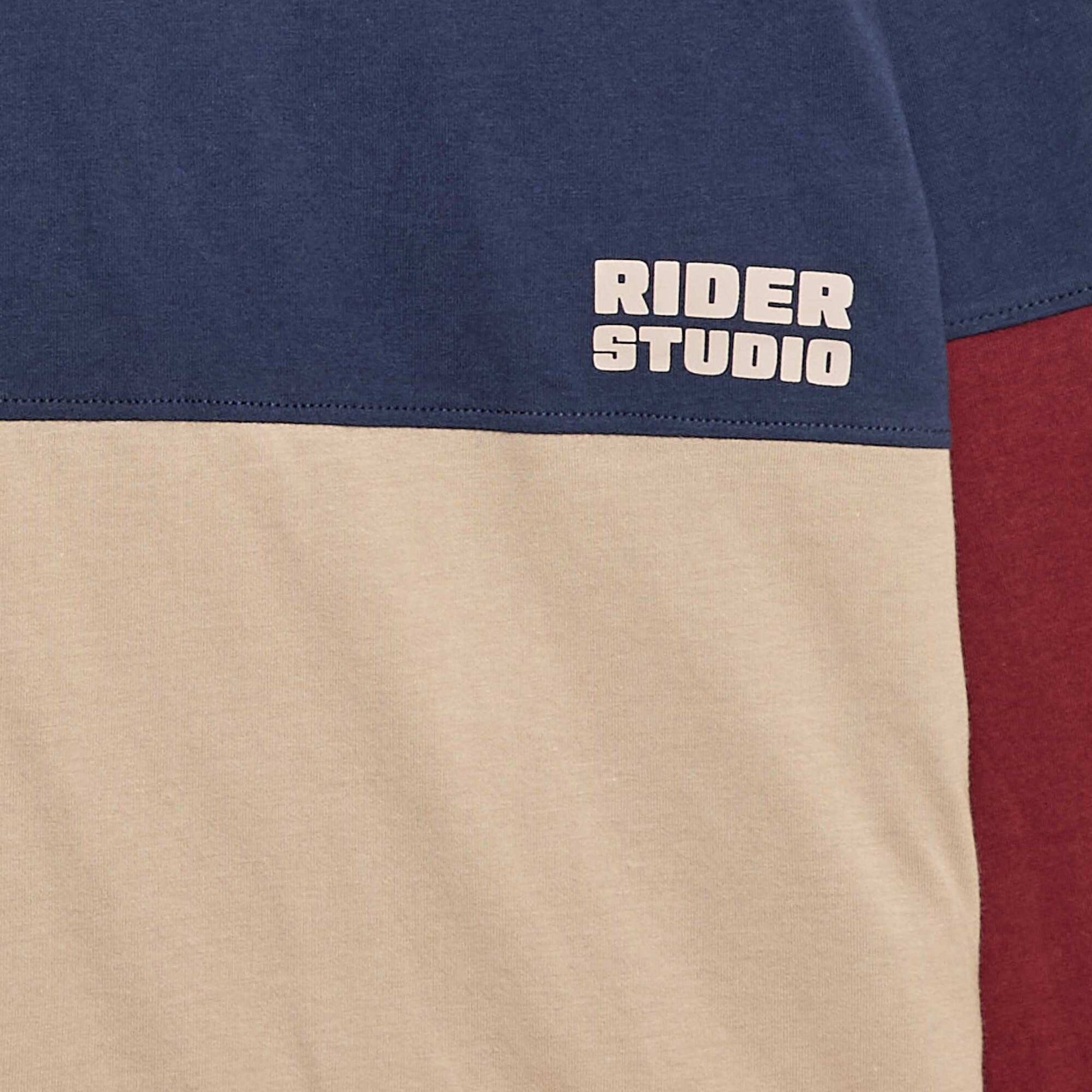 Colorblock Long-Sleeve Jersey T-Shirt BLUE