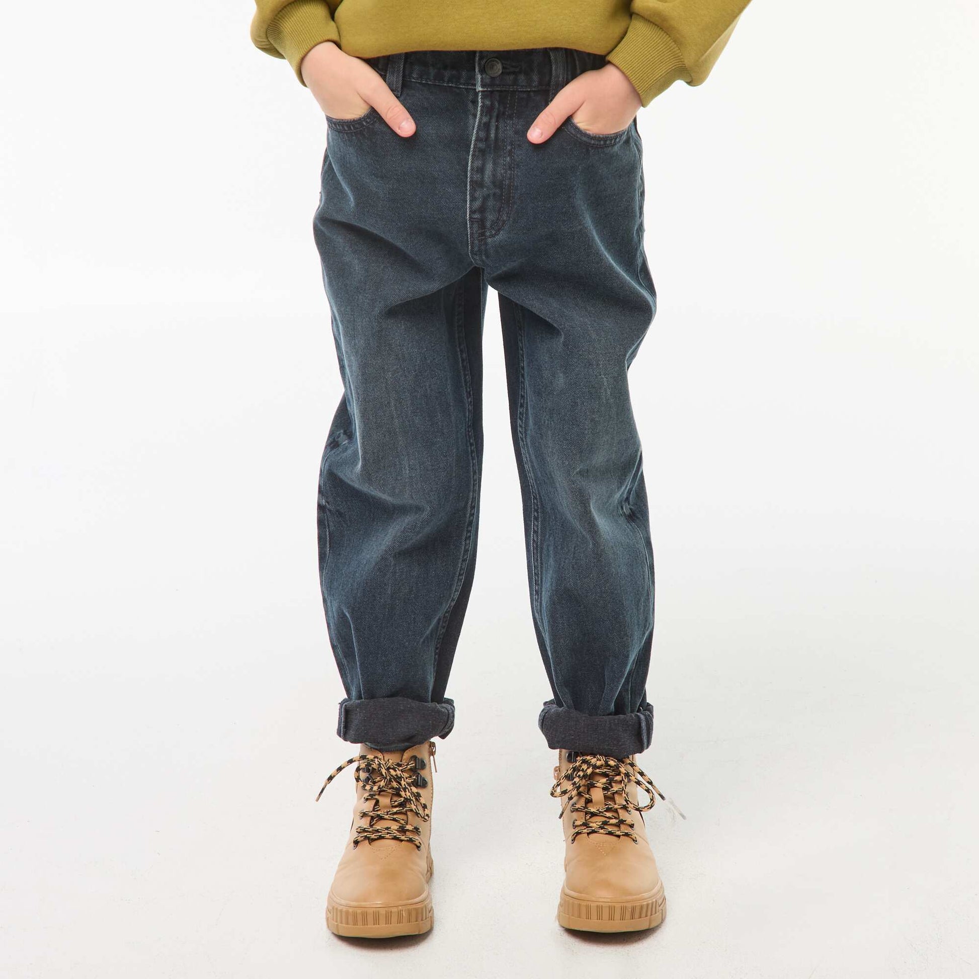 Barrel jeans BLUE