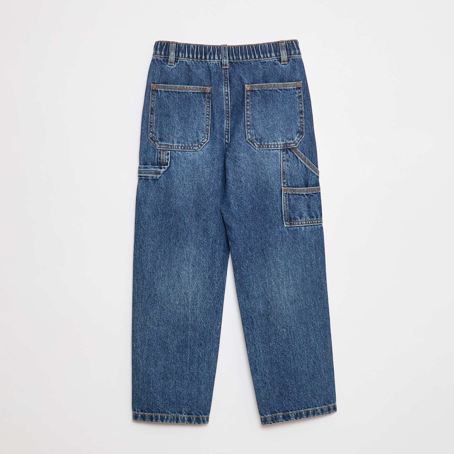 Multi-pocket jeans BLUE