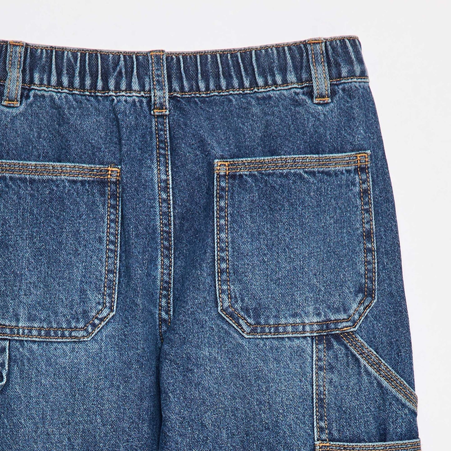 Multi-pocket jeans BLUE