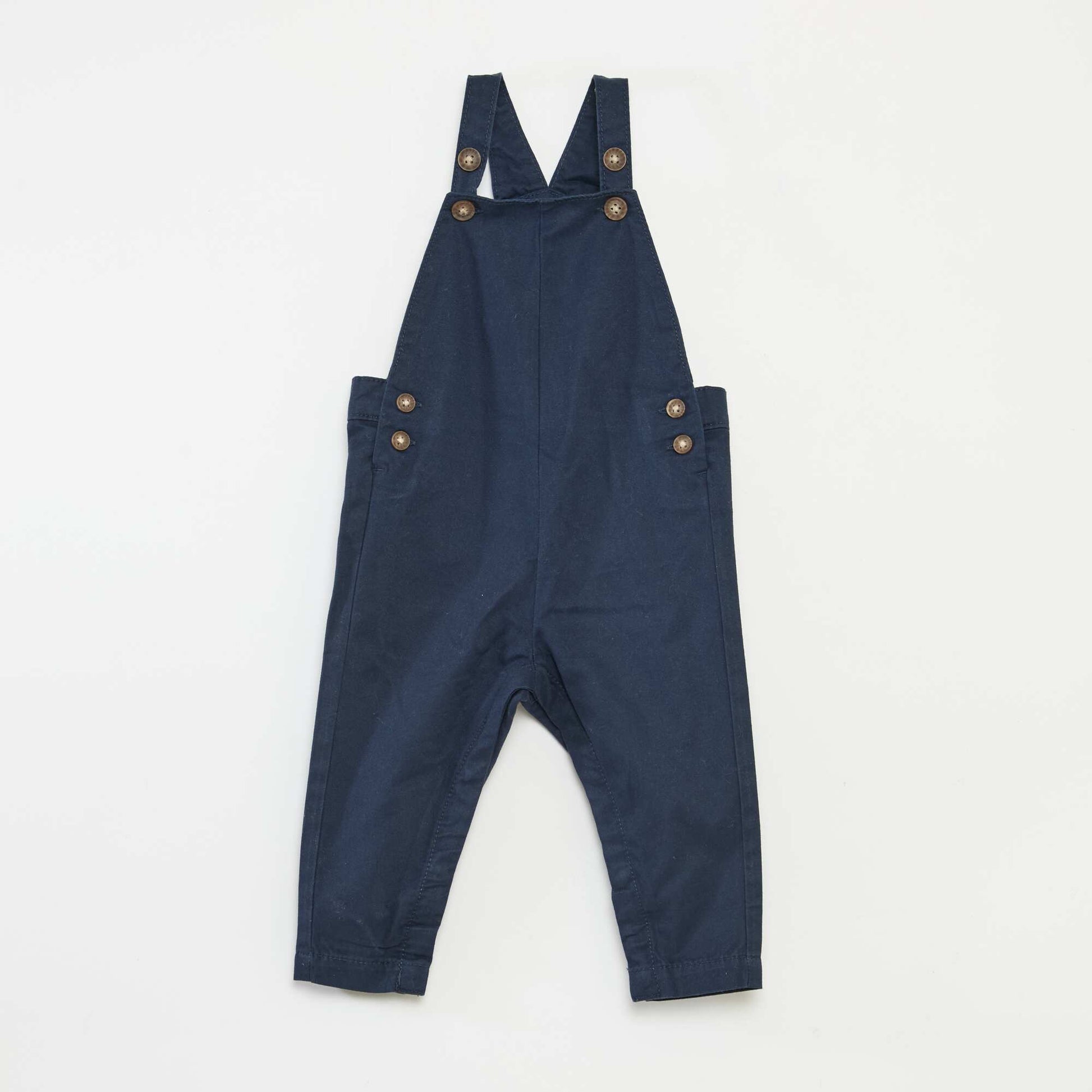 Long Overalls Set BLUE