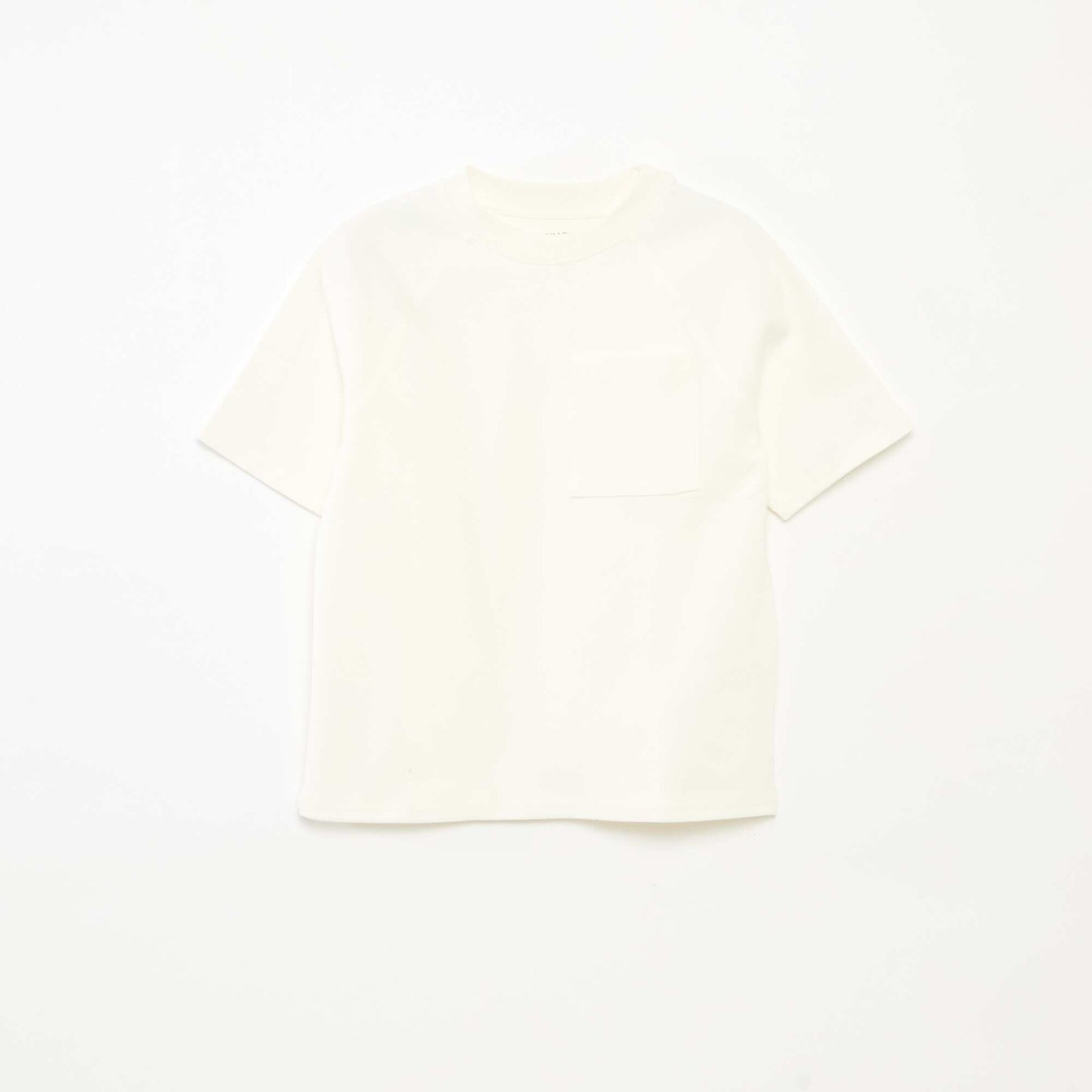 Loose-fit cotton T-shirt WHITE
