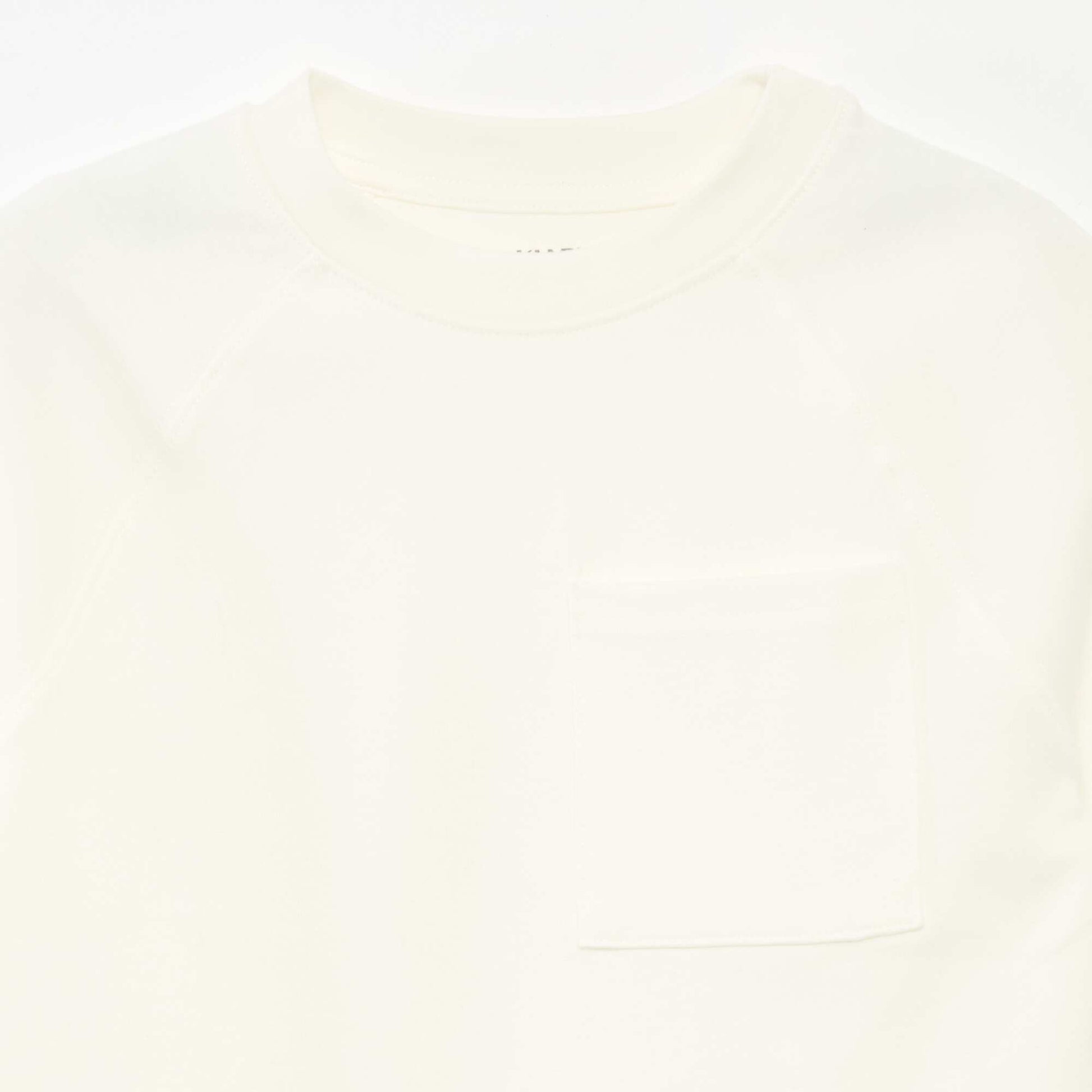 Loose-fit cotton T-shirt WHITE