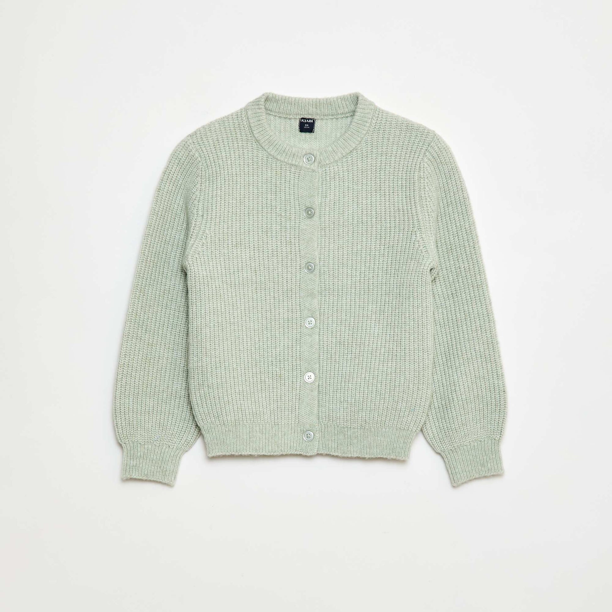 Chunky Knit Cardigan GREEN