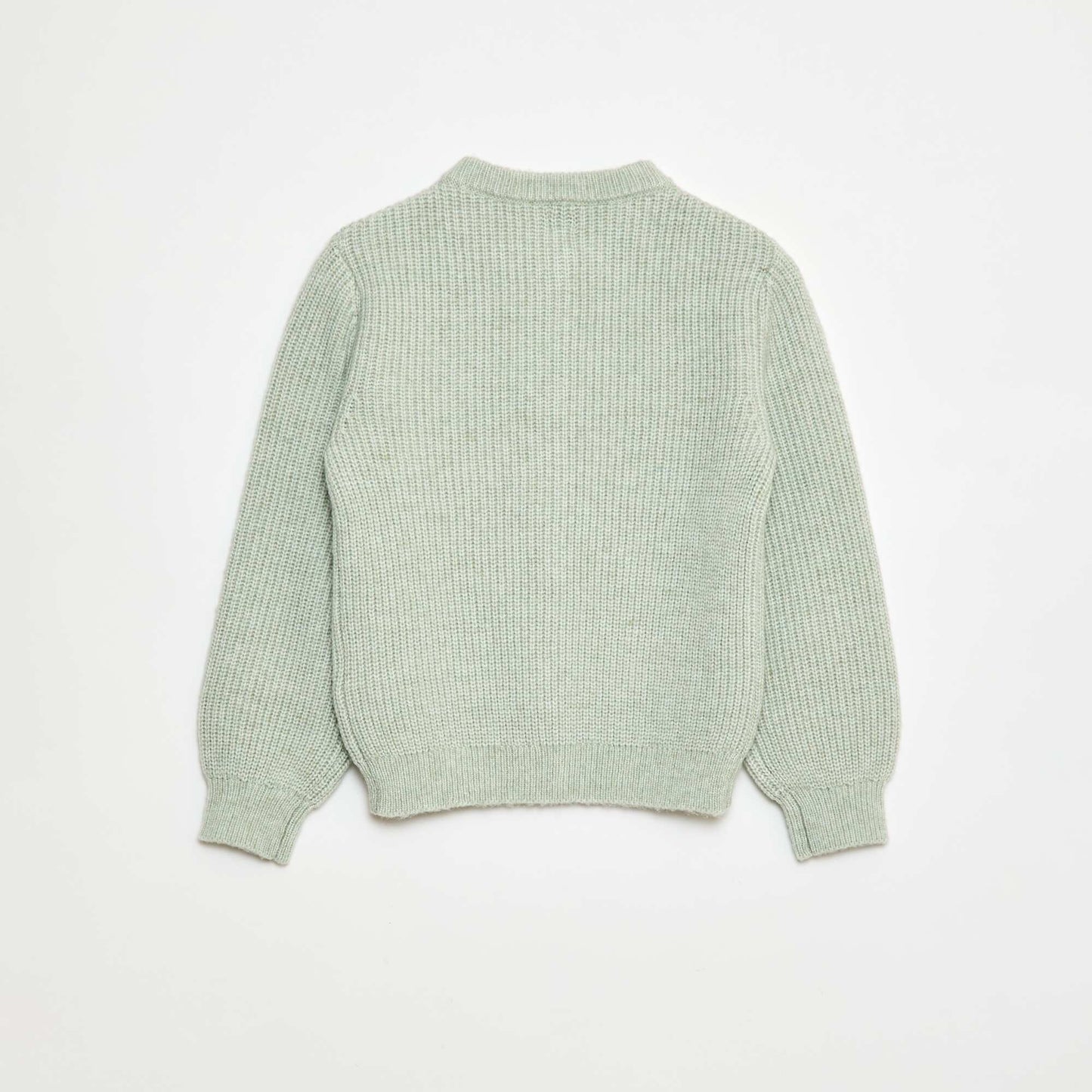 Chunky Knit Cardigan GREEN