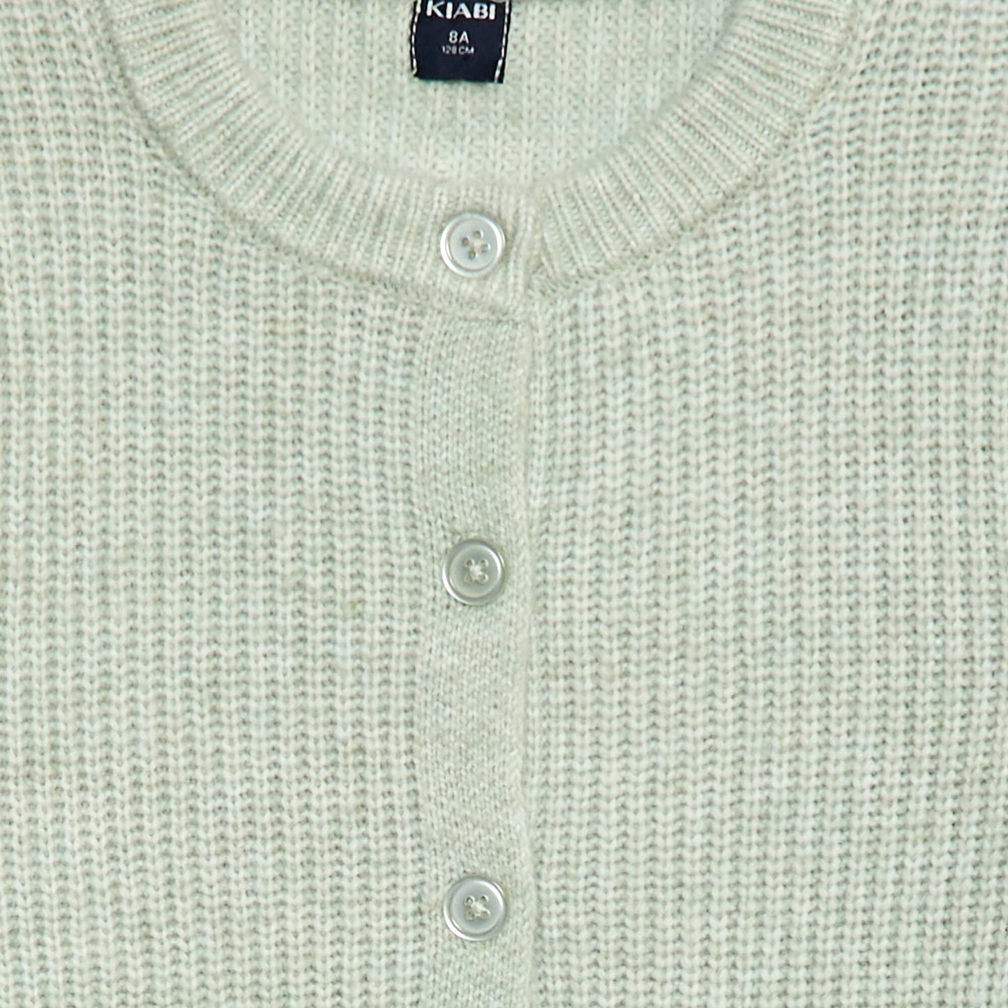 Chunky Knit Cardigan GREEN
