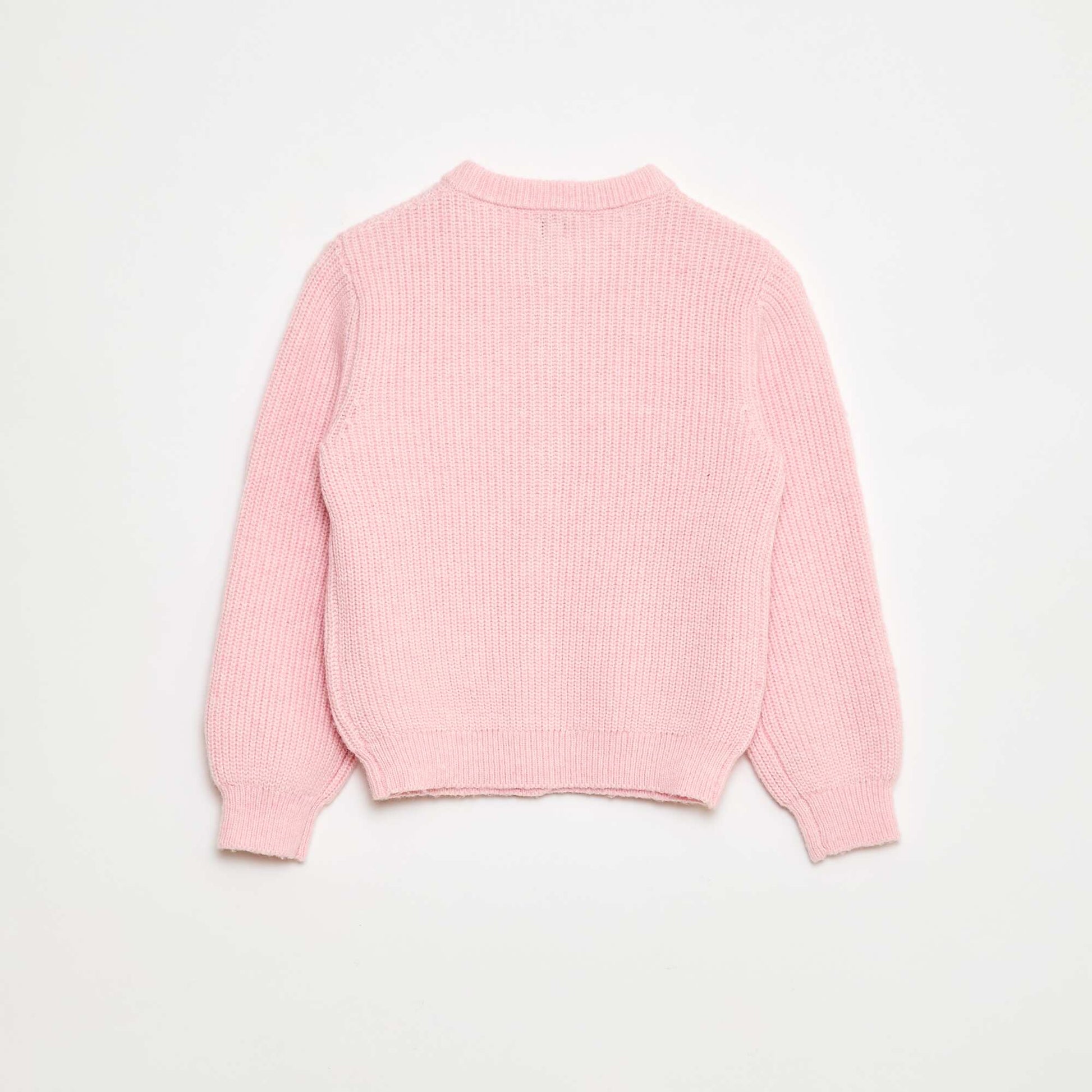 Chunky Knit Cardigan PINK