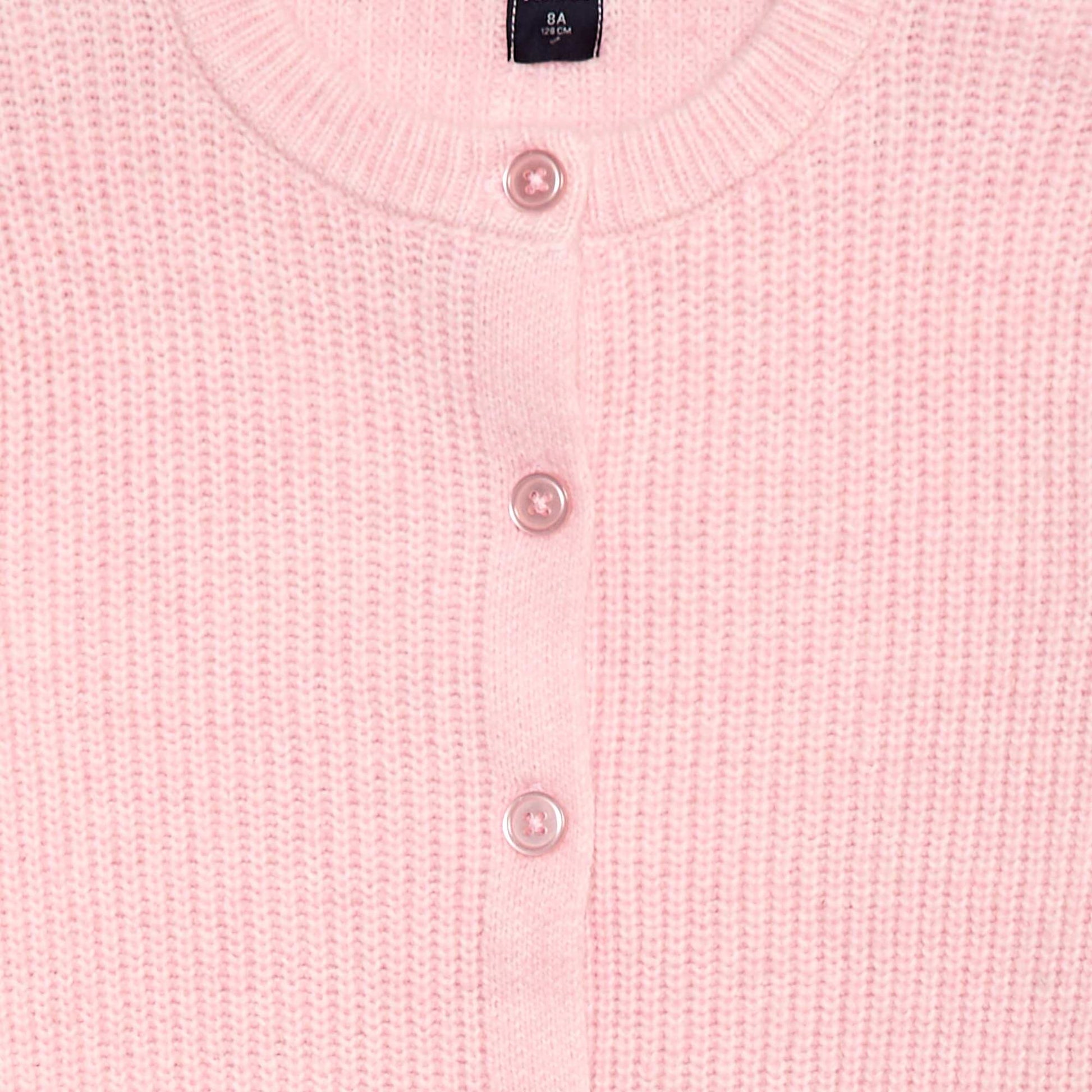 Chunky Knit Cardigan PINK