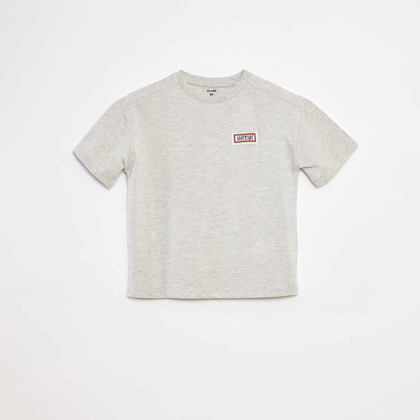 Loose-fit short-sleeved T-shirt GREY