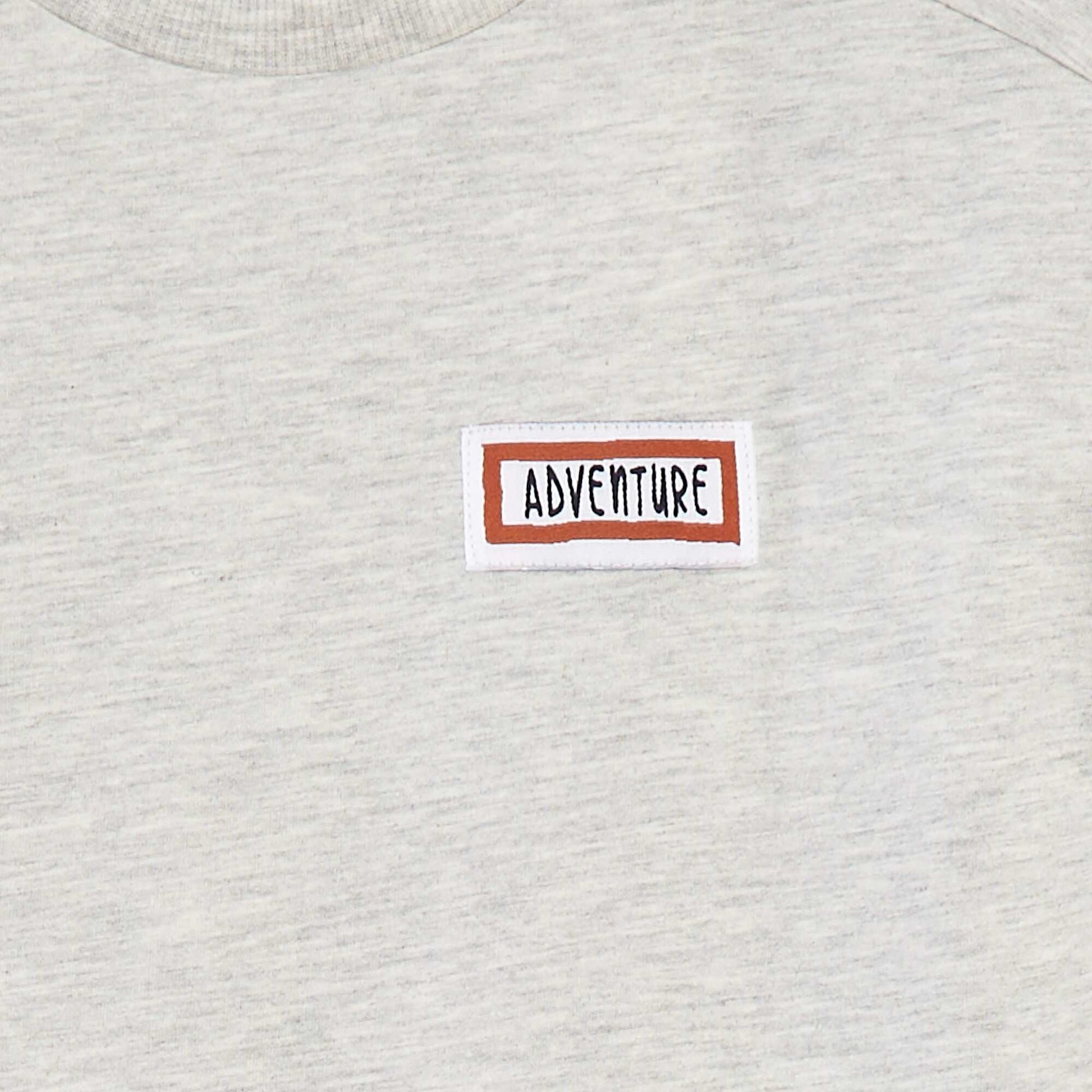 Loose-fit short-sleeved T-shirt GREY
