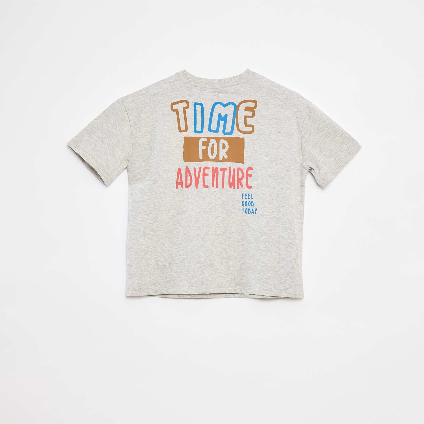Loose-fit short-sleeved T-shirt GREY
